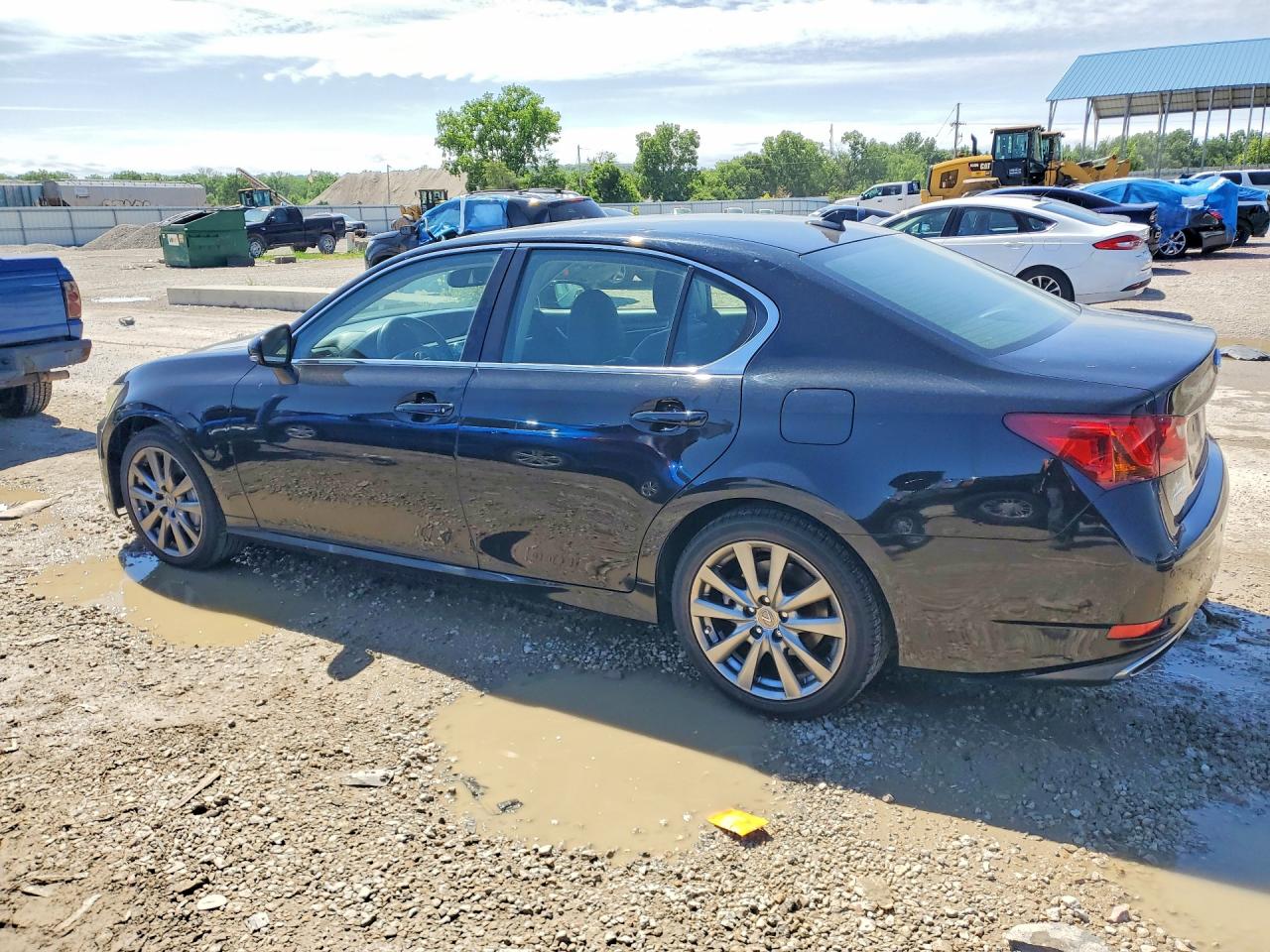 2013 Lexus Gs 350 Black vin: JTHCE1BL6D5001897