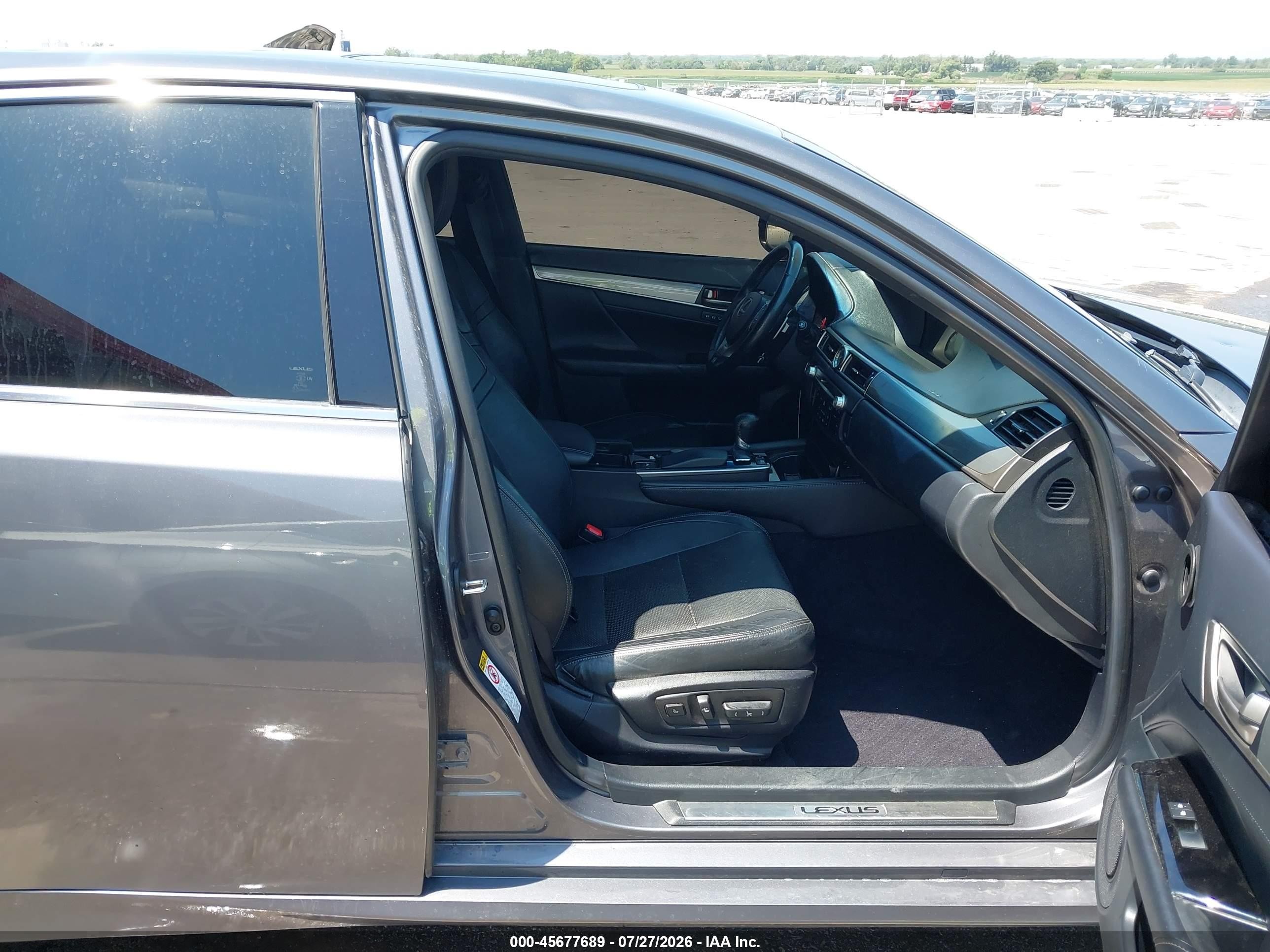 2013 Lexus Gs 350   Gray vin: JTHCE1BL6D5003309