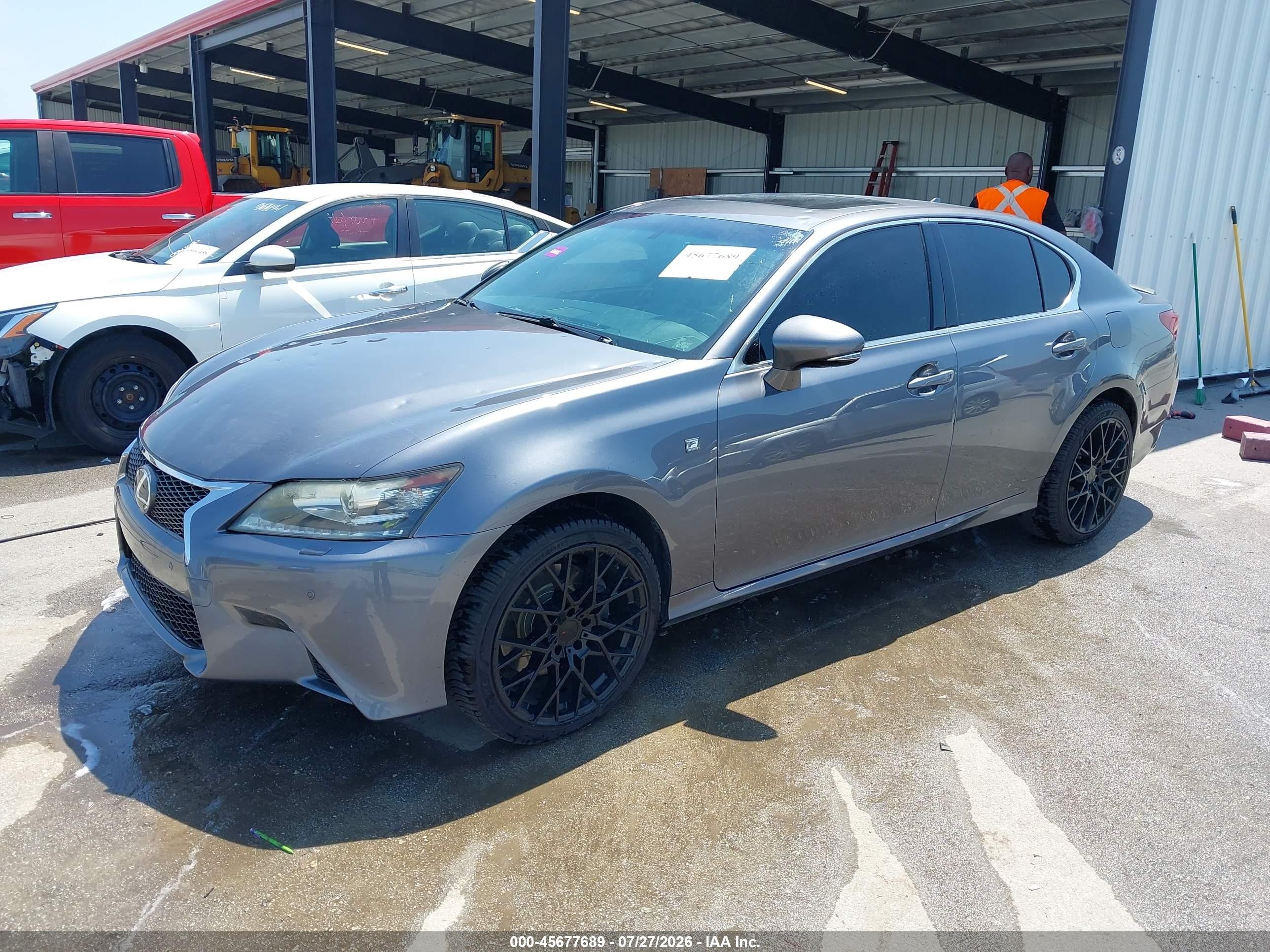2013 Lexus Gs 350   Gray vin: JTHCE1BL6D5003309