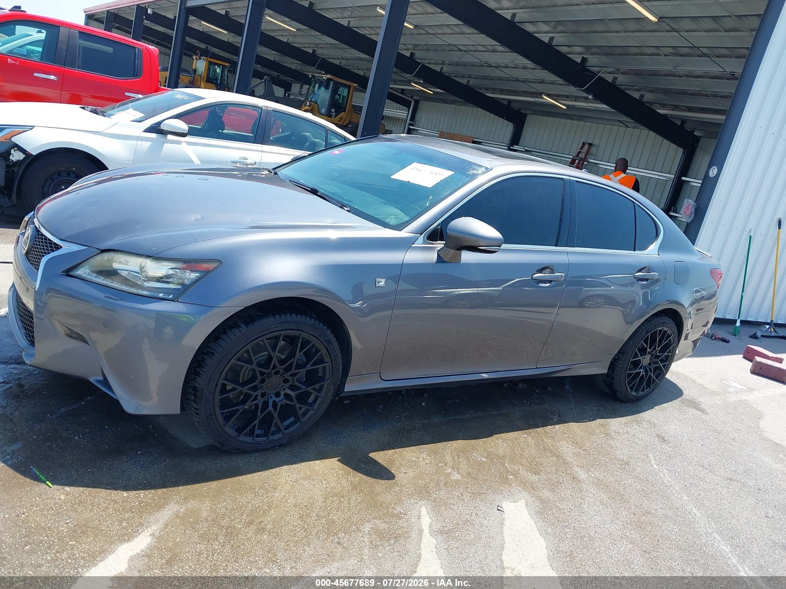 2013 Lexus Gs 350   Gray vin: JTHCE1BL6D5003309