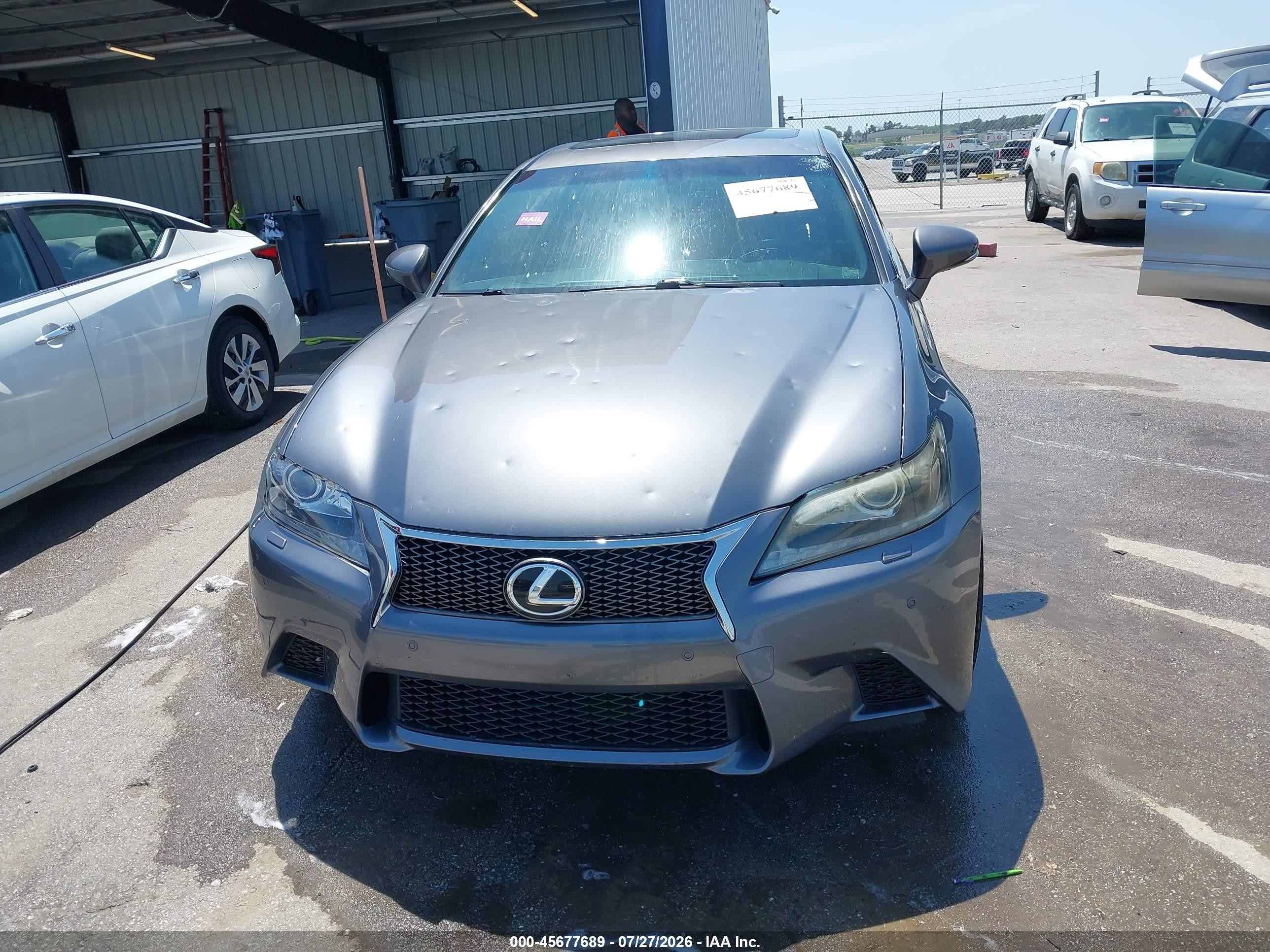 2013 Lexus Gs 350   Gray vin: JTHCE1BL6D5003309