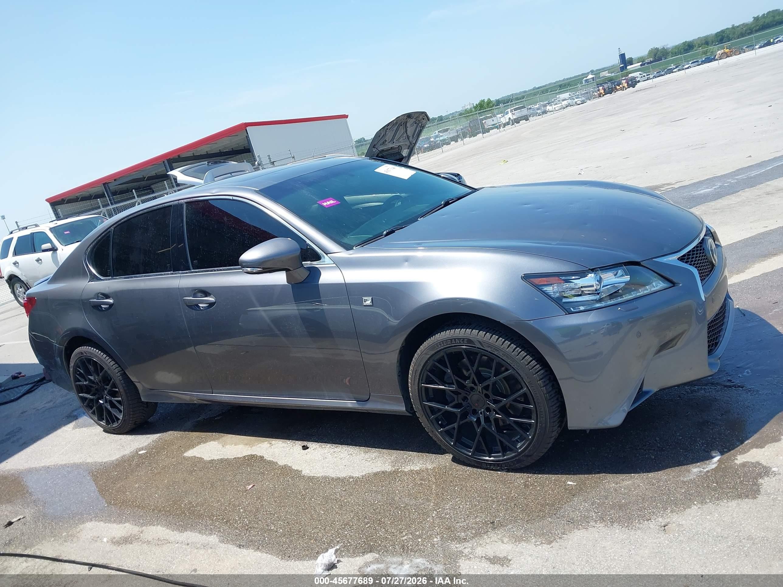 2013 Lexus Gs 350   Gray vin: JTHCE1BL6D5003309