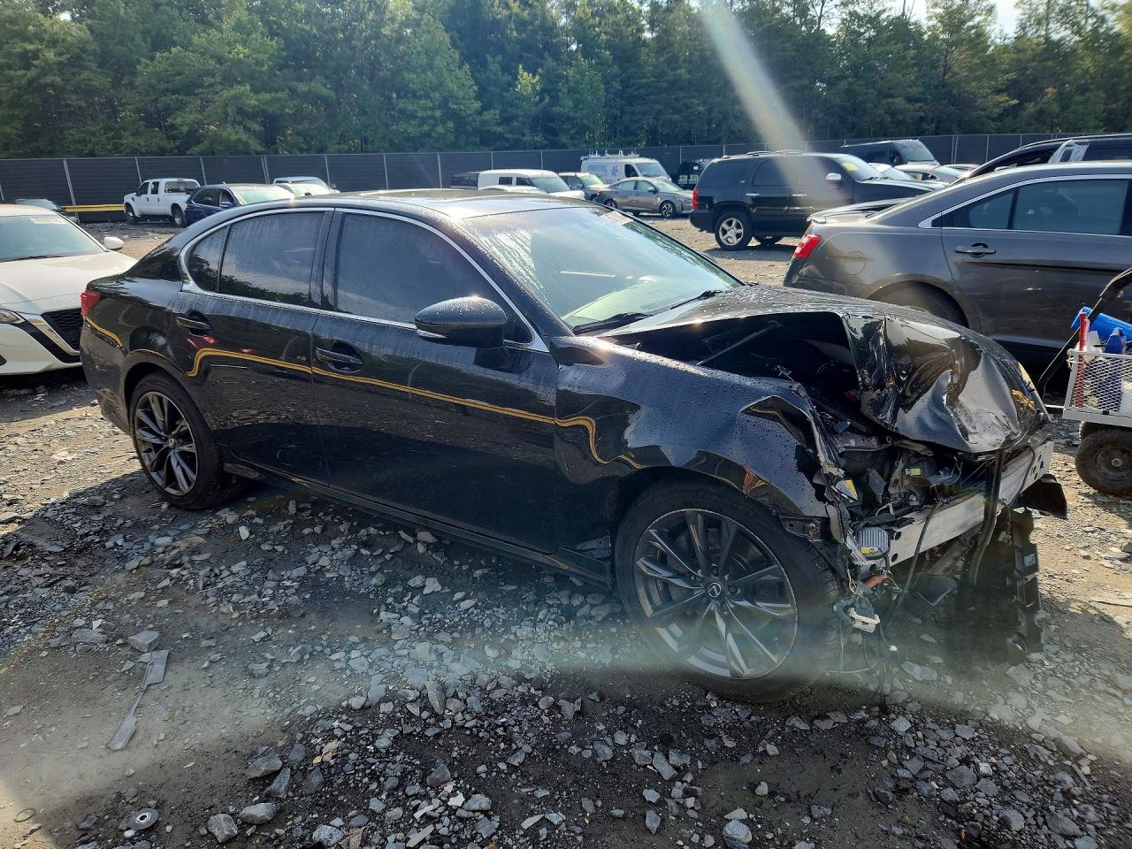 2013 Lexus Gs 350 Black vin: JTHCE1BL6D5005870