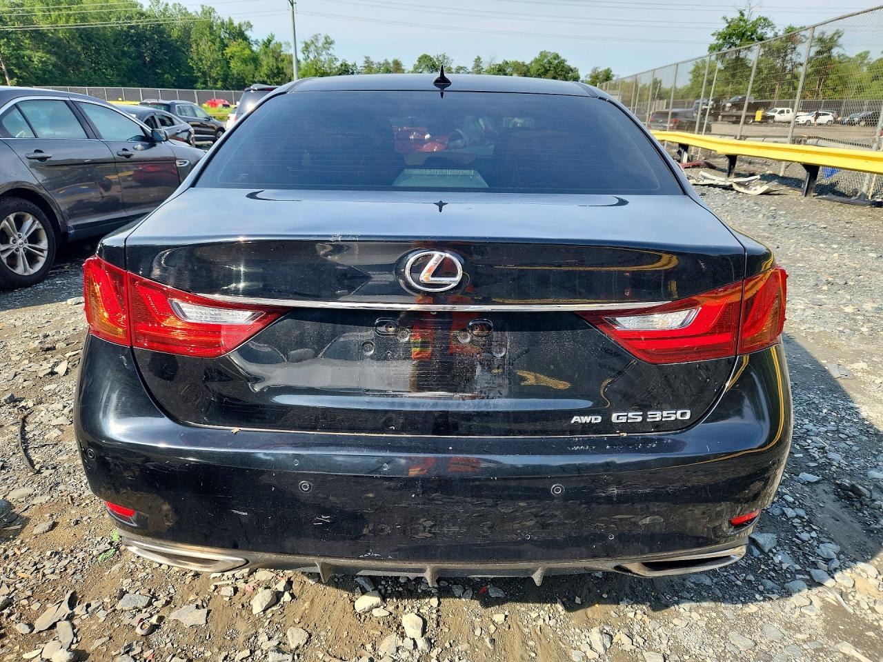 2013 Lexus Gs 350 Black vin: JTHCE1BL6D5005870