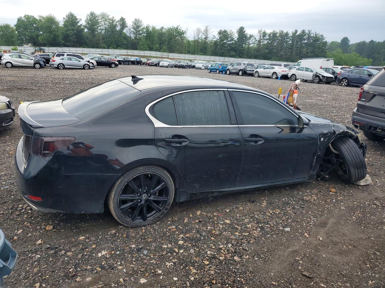 2013 Lexus Gs 350 Black vin: JTHCE1BL6D5006789