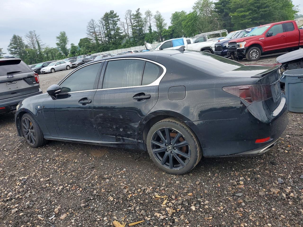 2013 Lexus Gs 350 Black vin: JTHCE1BL6D5006789