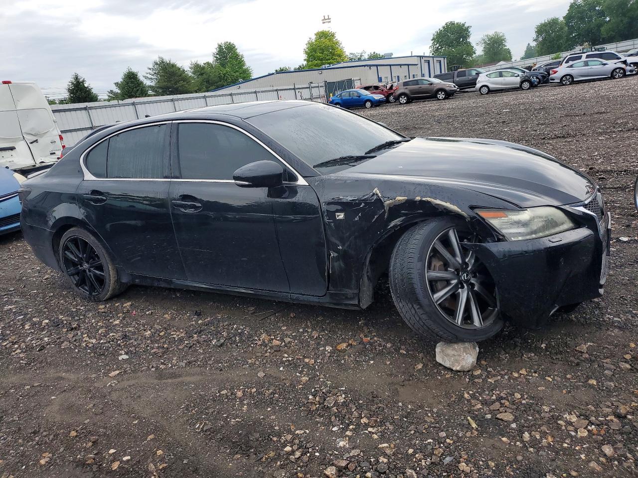 2013 Lexus Gs 350 Black vin: JTHCE1BL6D5006789
