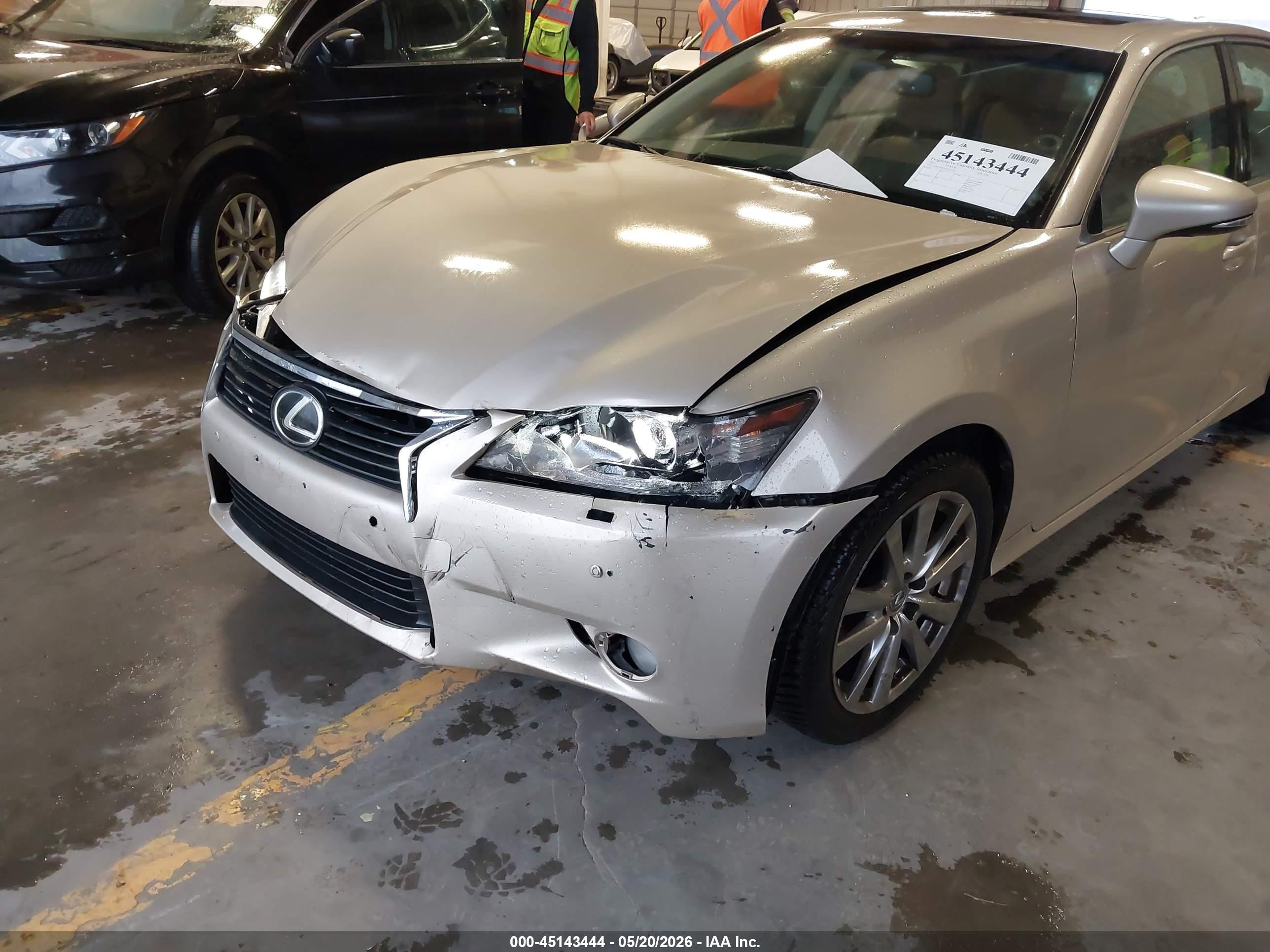 2013 Lexus Gs 350   Beige vin: JTHCE1BL6D5013600