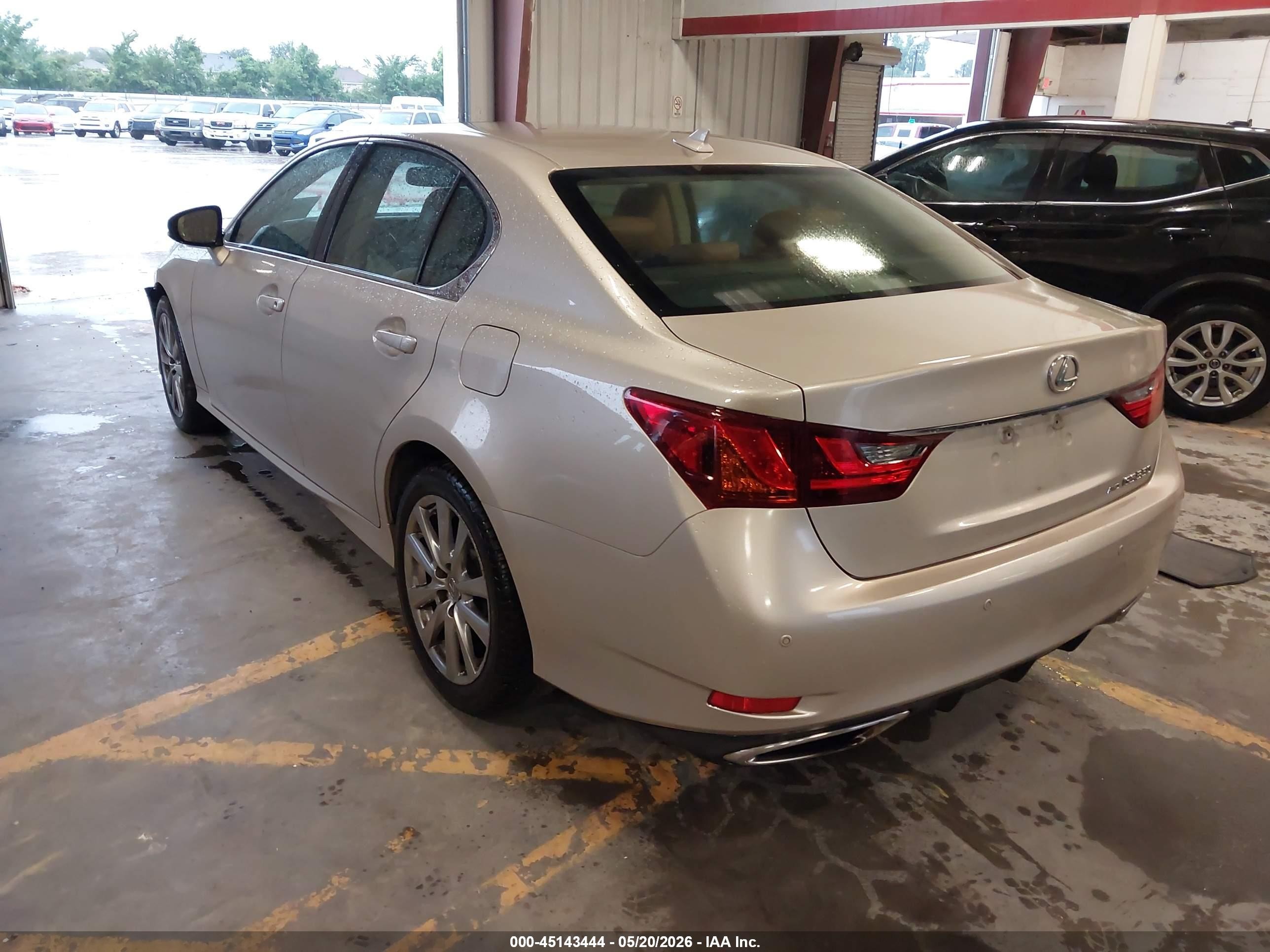 2013 Lexus Gs 350   Beige vin: JTHCE1BL6D5013600