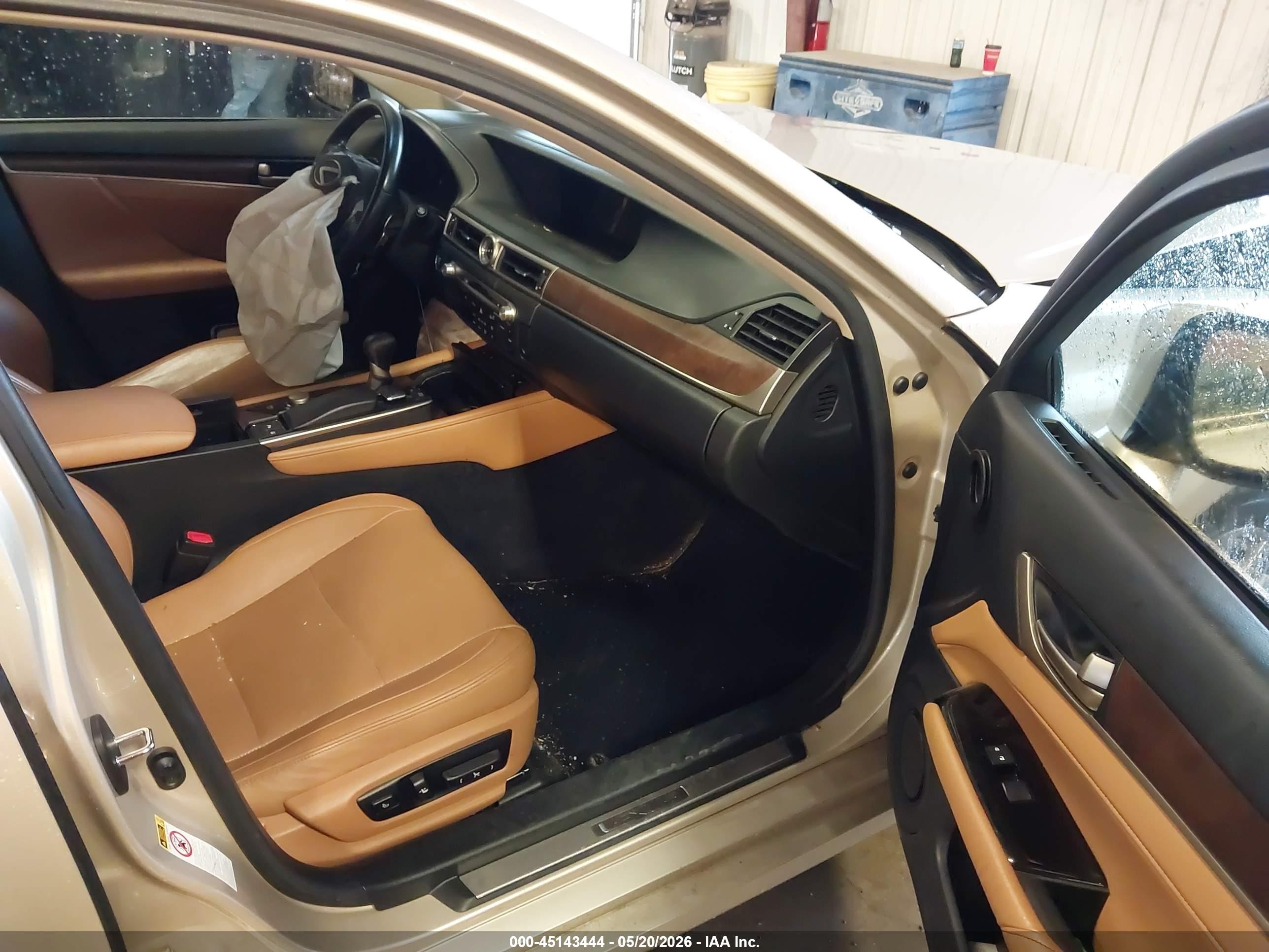 2013 Lexus Gs 350   Beige vin: JTHCE1BL6D5013600
