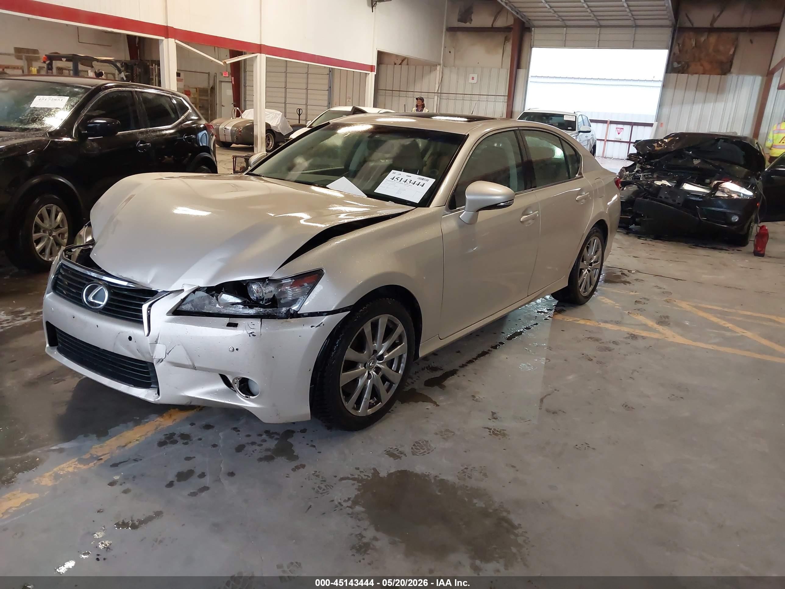 2013 Lexus Gs 350   Beige vin: JTHCE1BL6D5013600