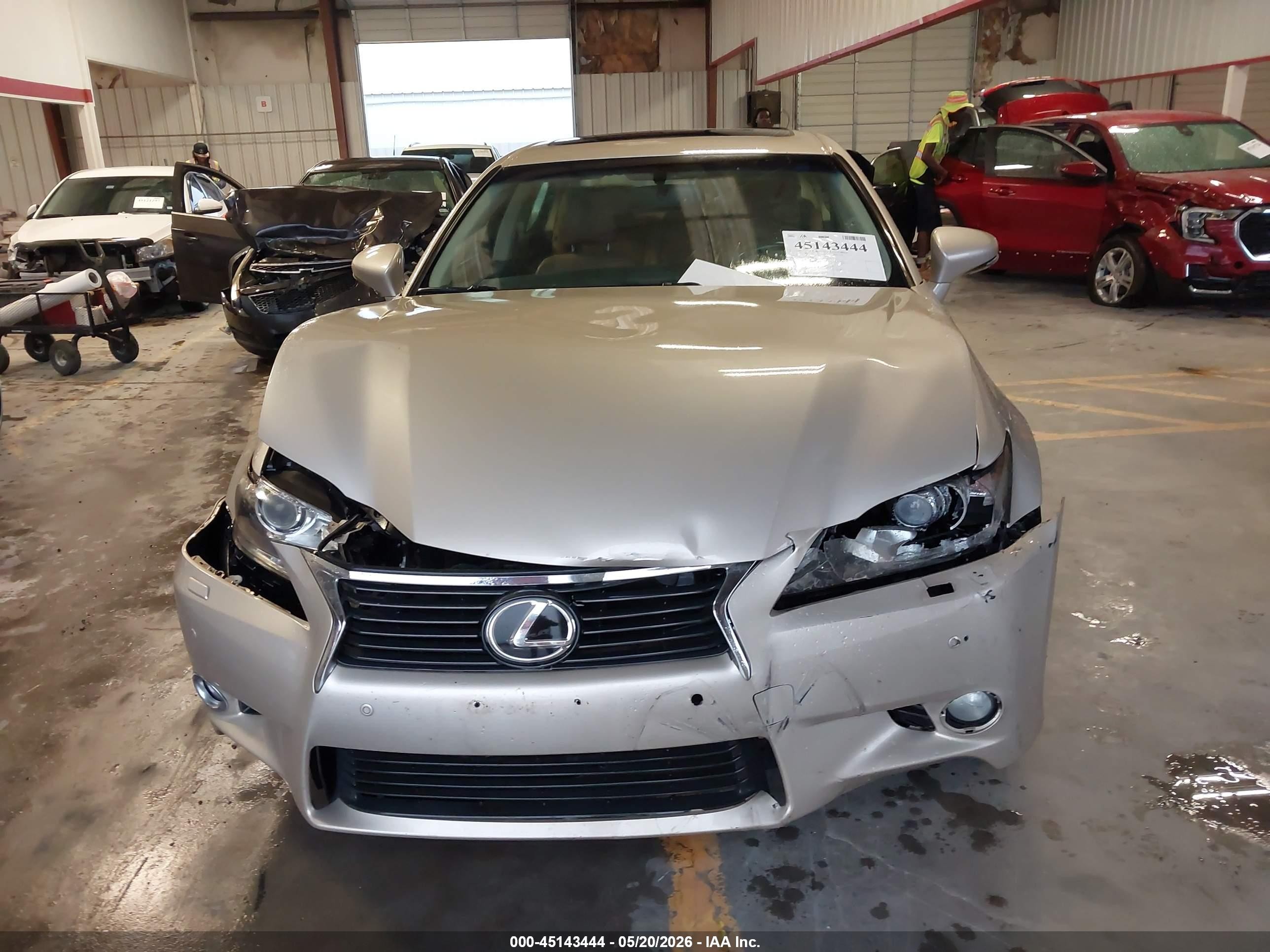 2013 Lexus Gs 350   Beige vin: JTHCE1BL6D5013600