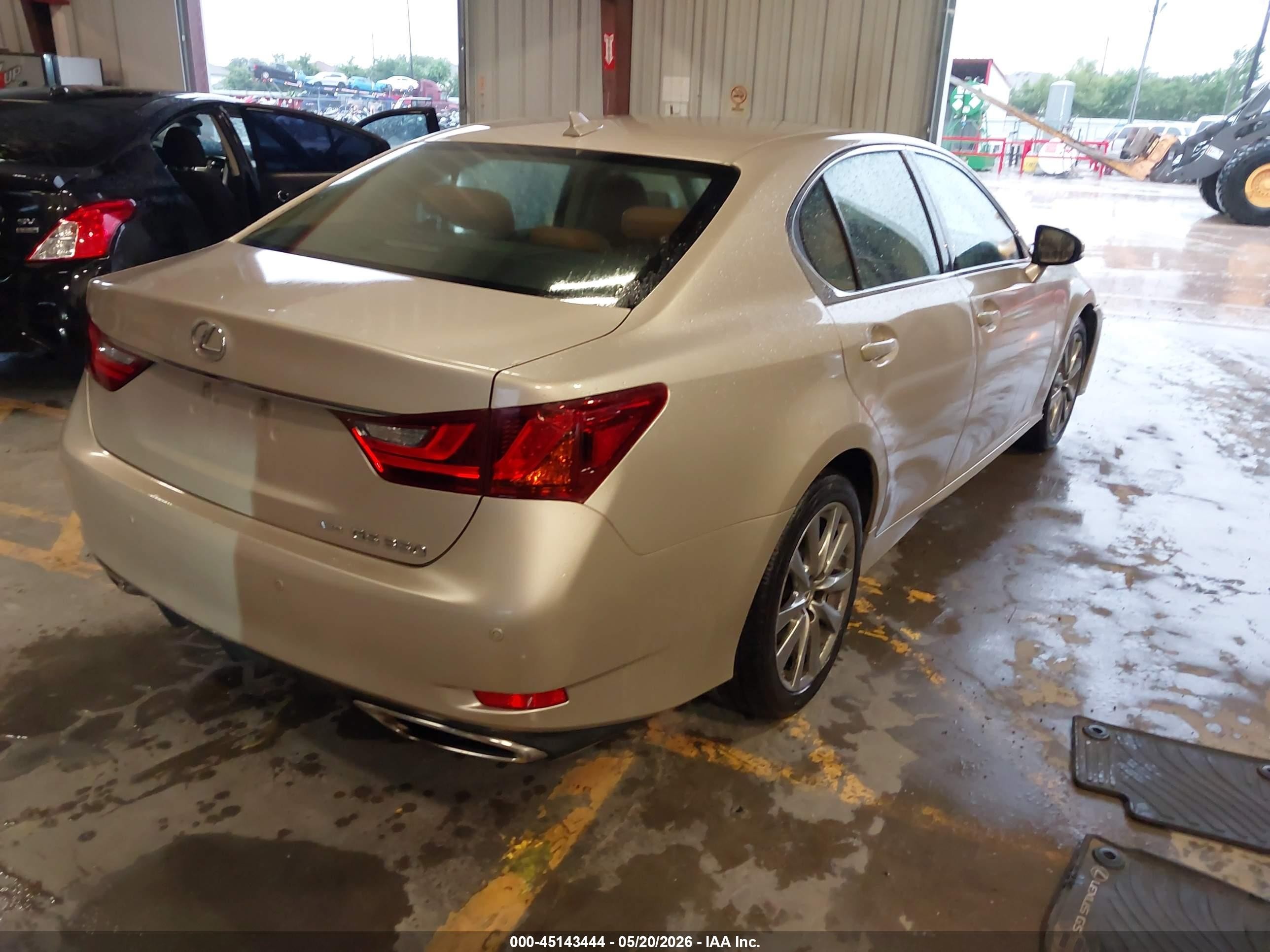 2013 Lexus Gs 350   Beige vin: JTHCE1BL6D5013600