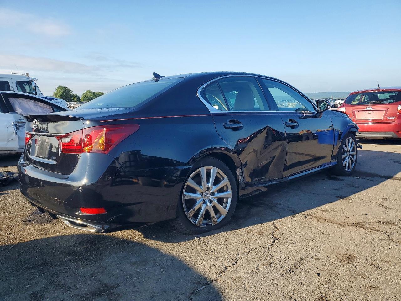 2013 Lexus Gs 350 Black vin: JTHCE1BL6D5015296
