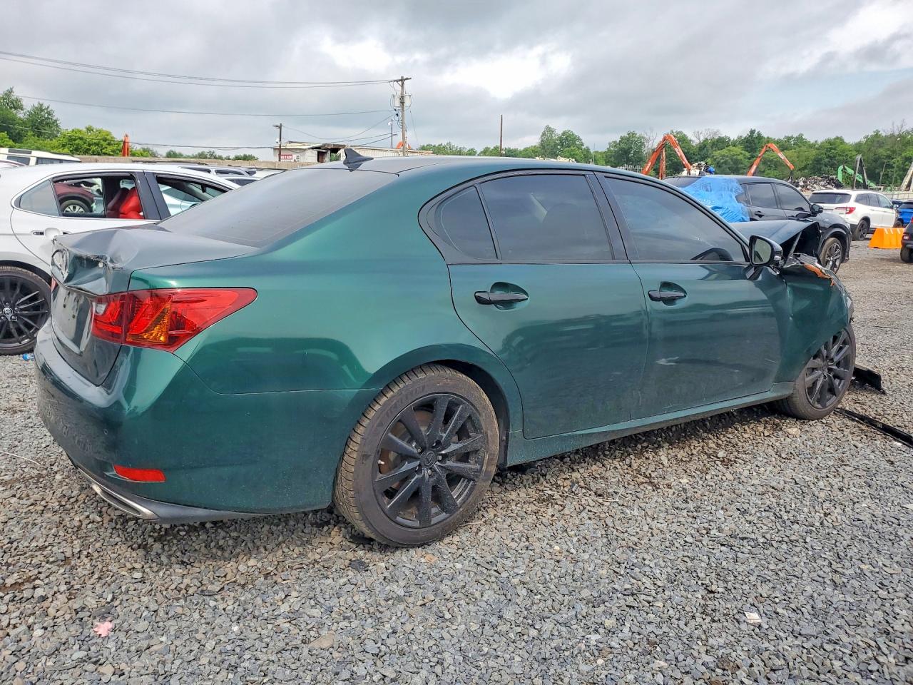2014 Lexus Gs 350 Green vin: JTHCE1BL6E5022007