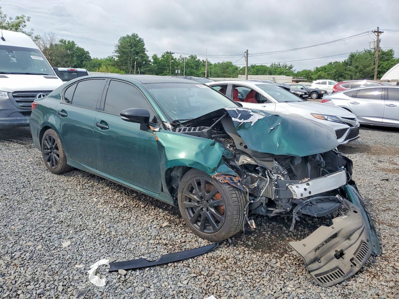 2014 Lexus Gs 350 Green vin: JTHCE1BL6E5022007
