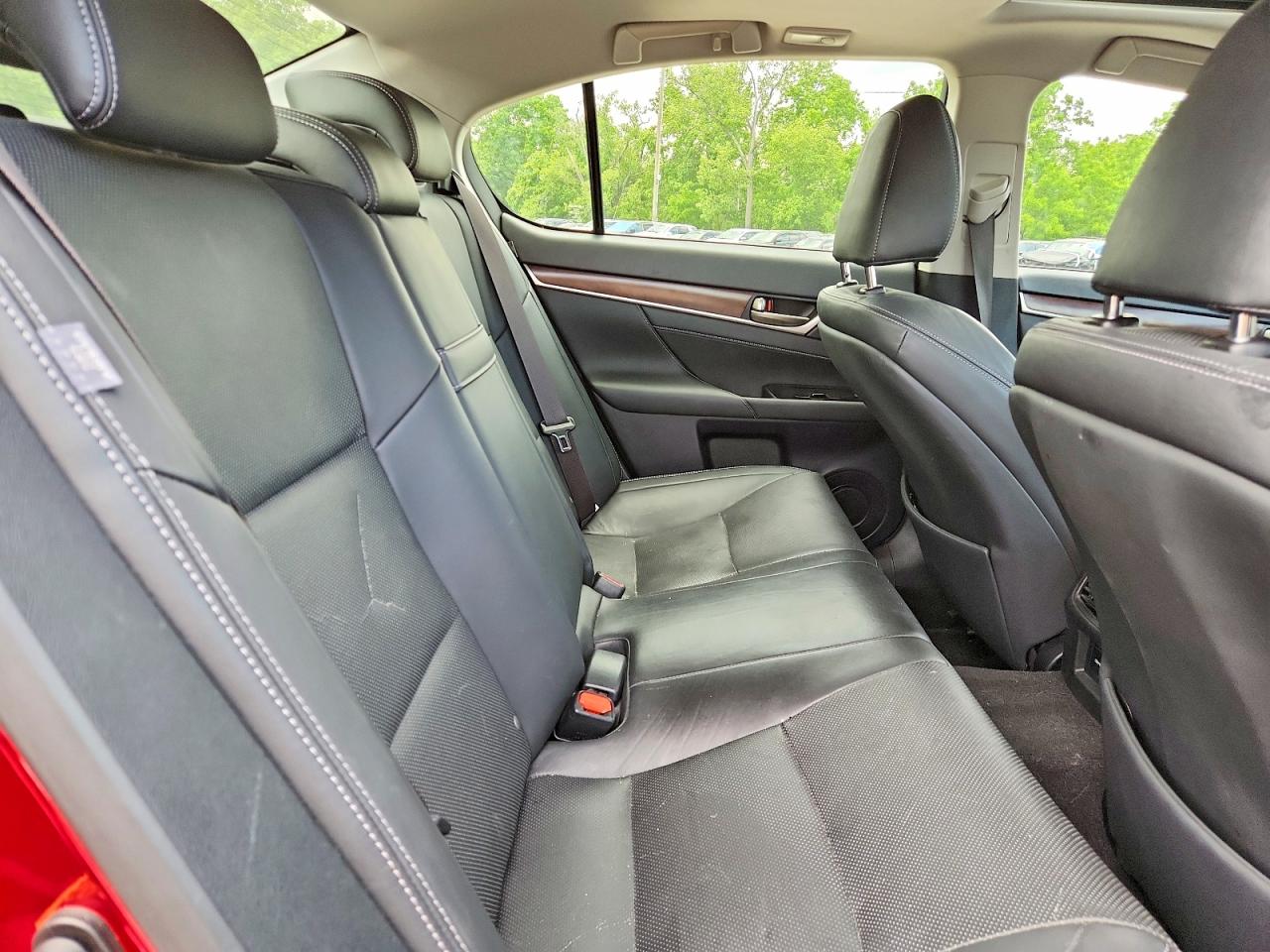 2014 Lexus Gs 350 Red vin: JTHCE1BL6E5022783