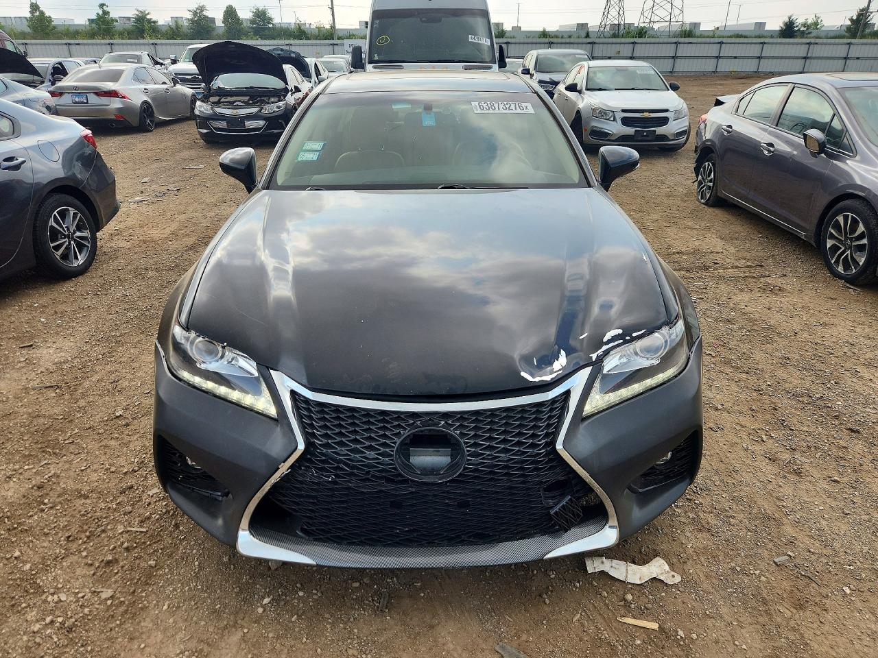 2014 Lexus Gs 350 Black vin: JTHCE1BL6E5023884