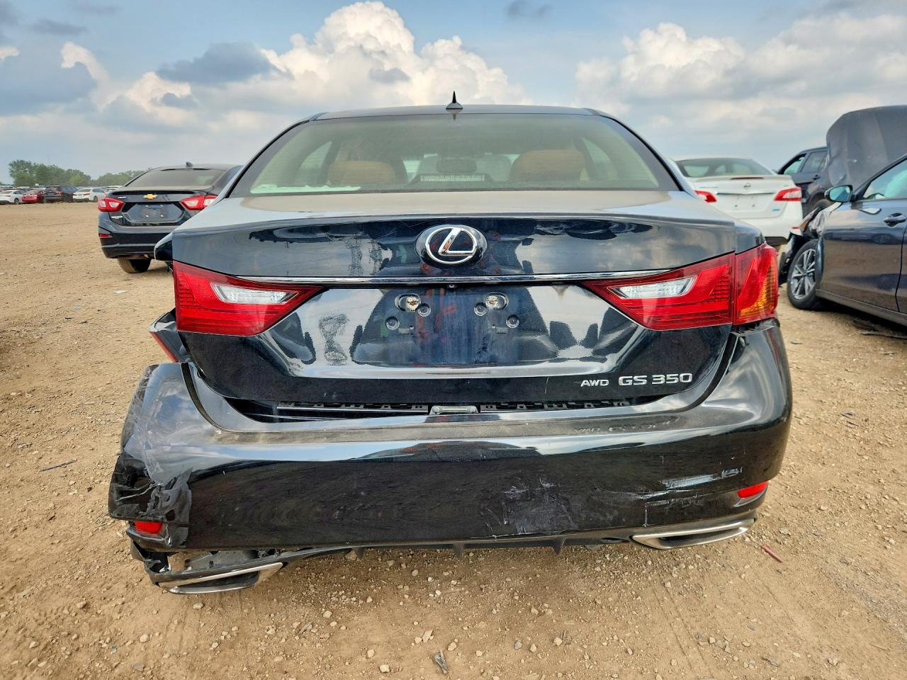 2014 Lexus Gs 350 Black vin: JTHCE1BL6E5023884