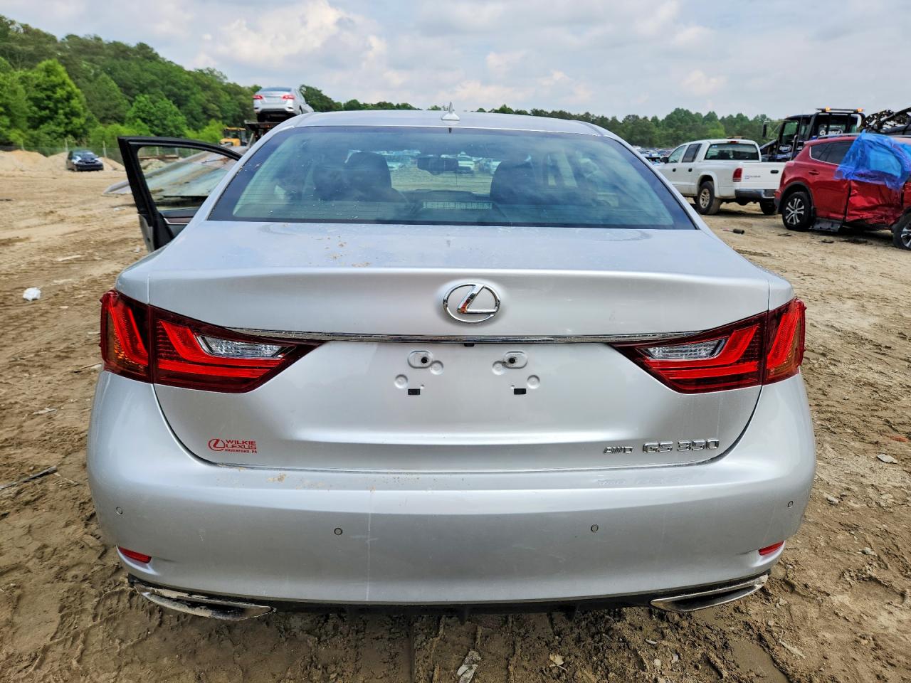 2014 Lexus Gs 350 Silver vin: JTHCE1BL6E5024890