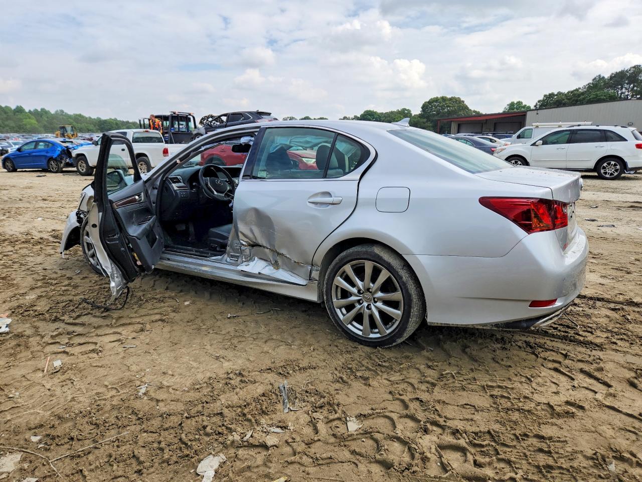 2014 Lexus Gs 350 Silver vin: JTHCE1BL6E5024890