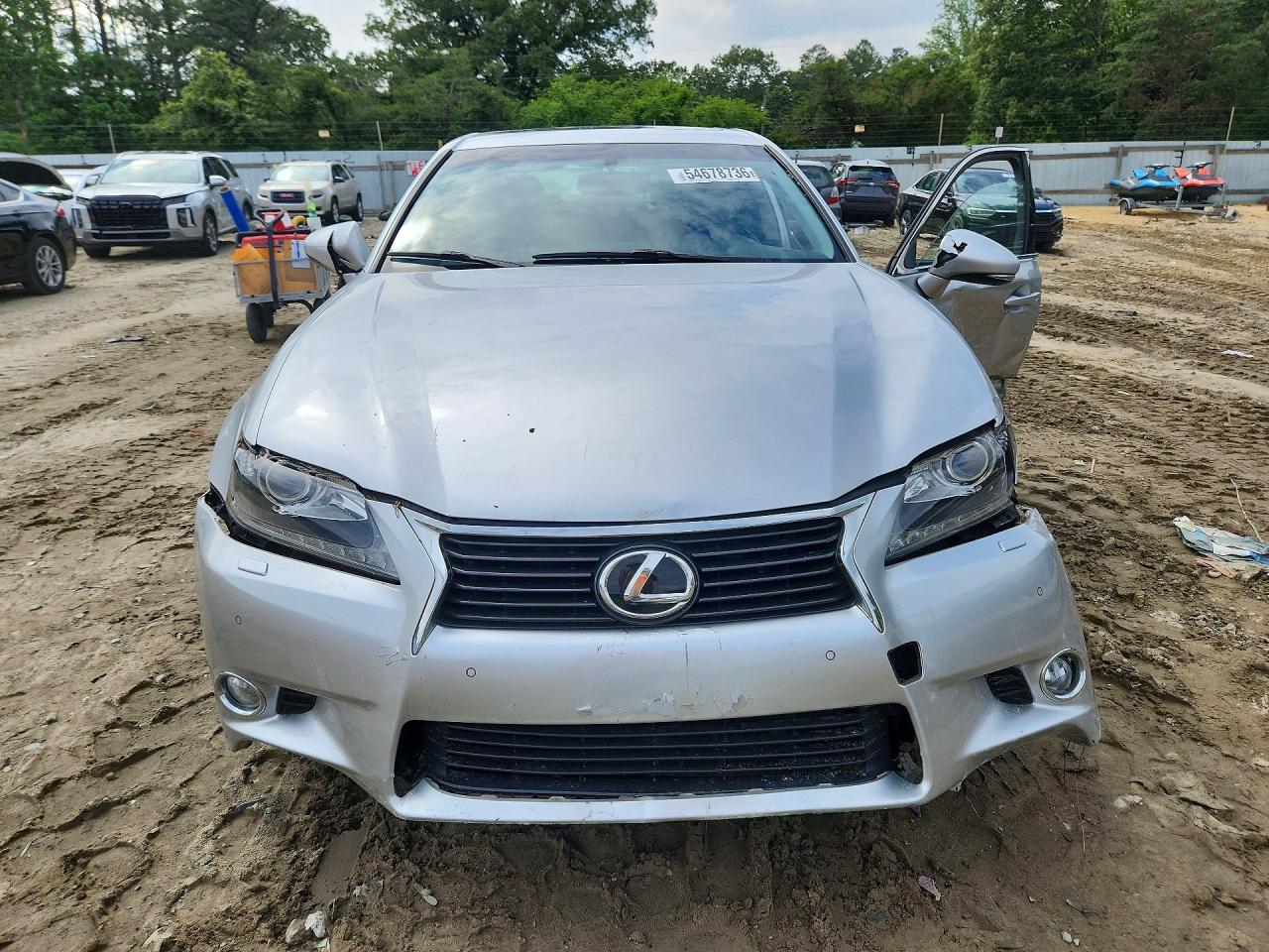 2014 Lexus Gs 350 Silver vin: JTHCE1BL6E5024890
