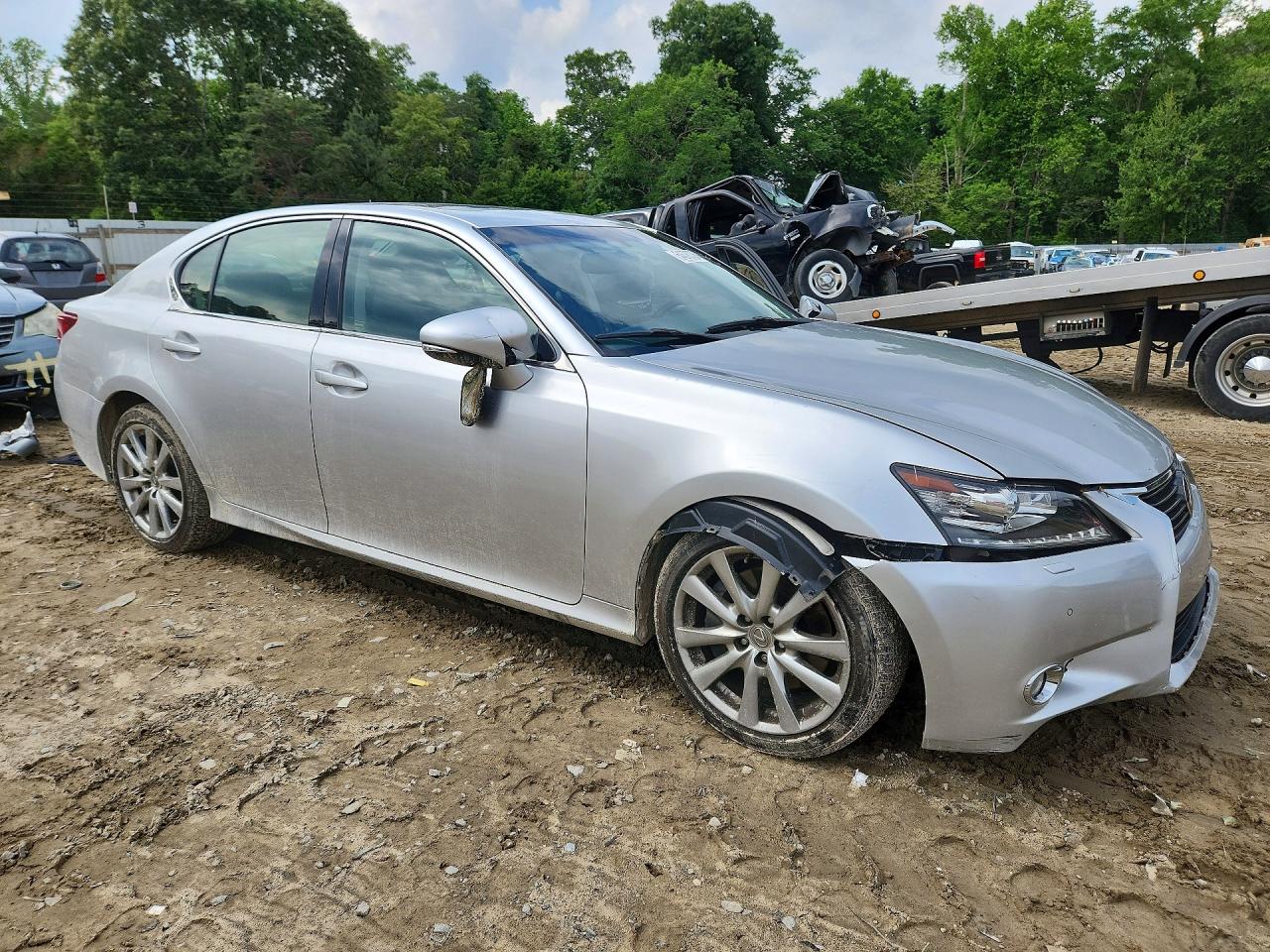 2014 Lexus Gs 350 Silver vin: JTHCE1BL6E5024890