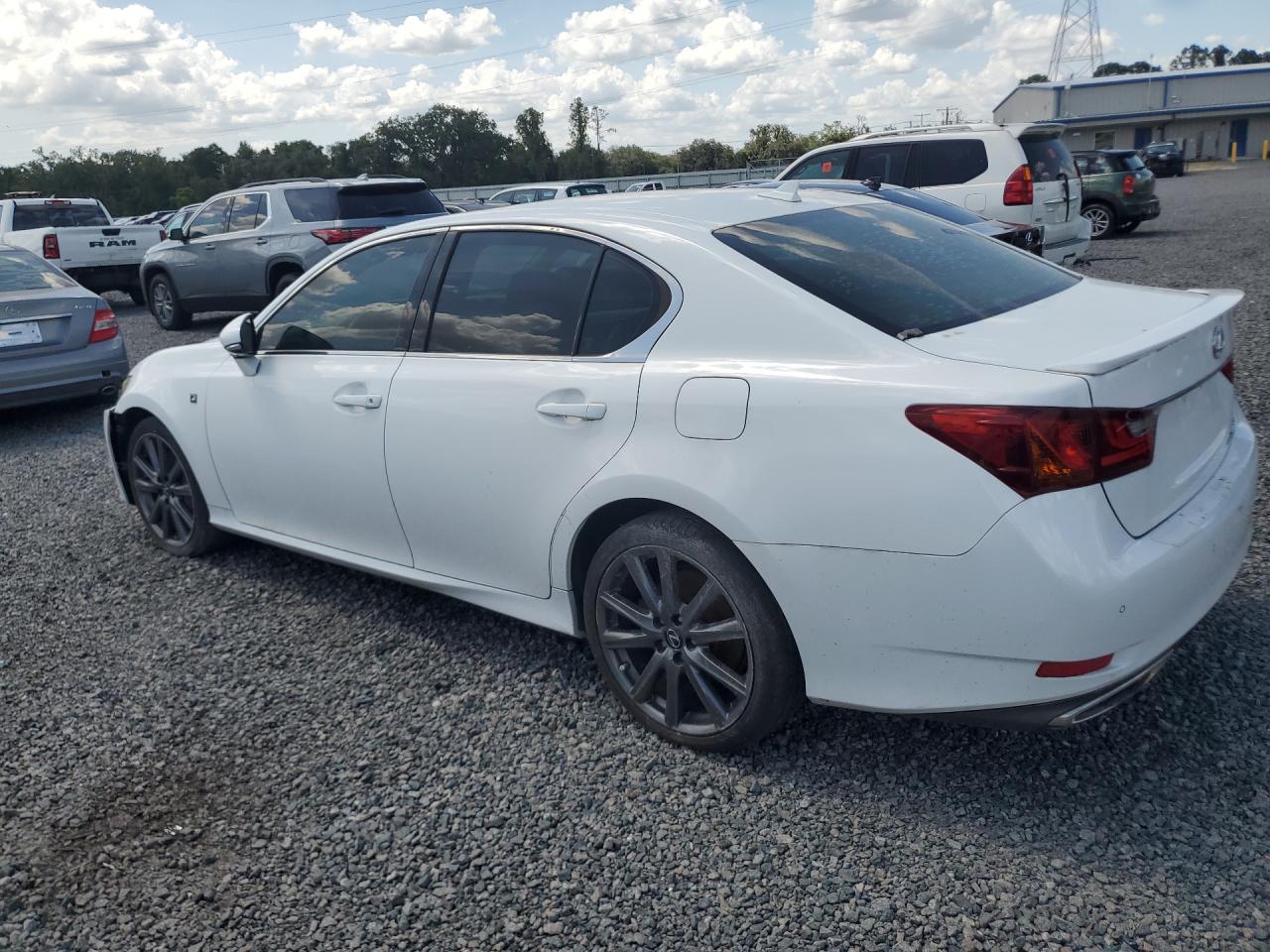 2014 Lexus Gs 350 White vin: JTHCE1BL6E5025974