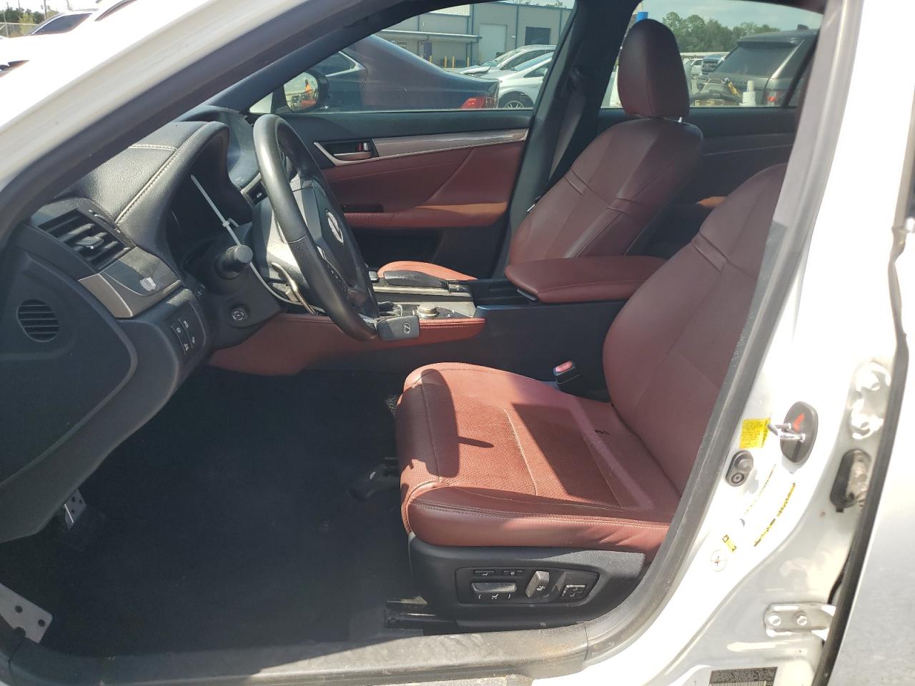 2014 Lexus Gs 350 White vin: JTHCE1BL6E5025974