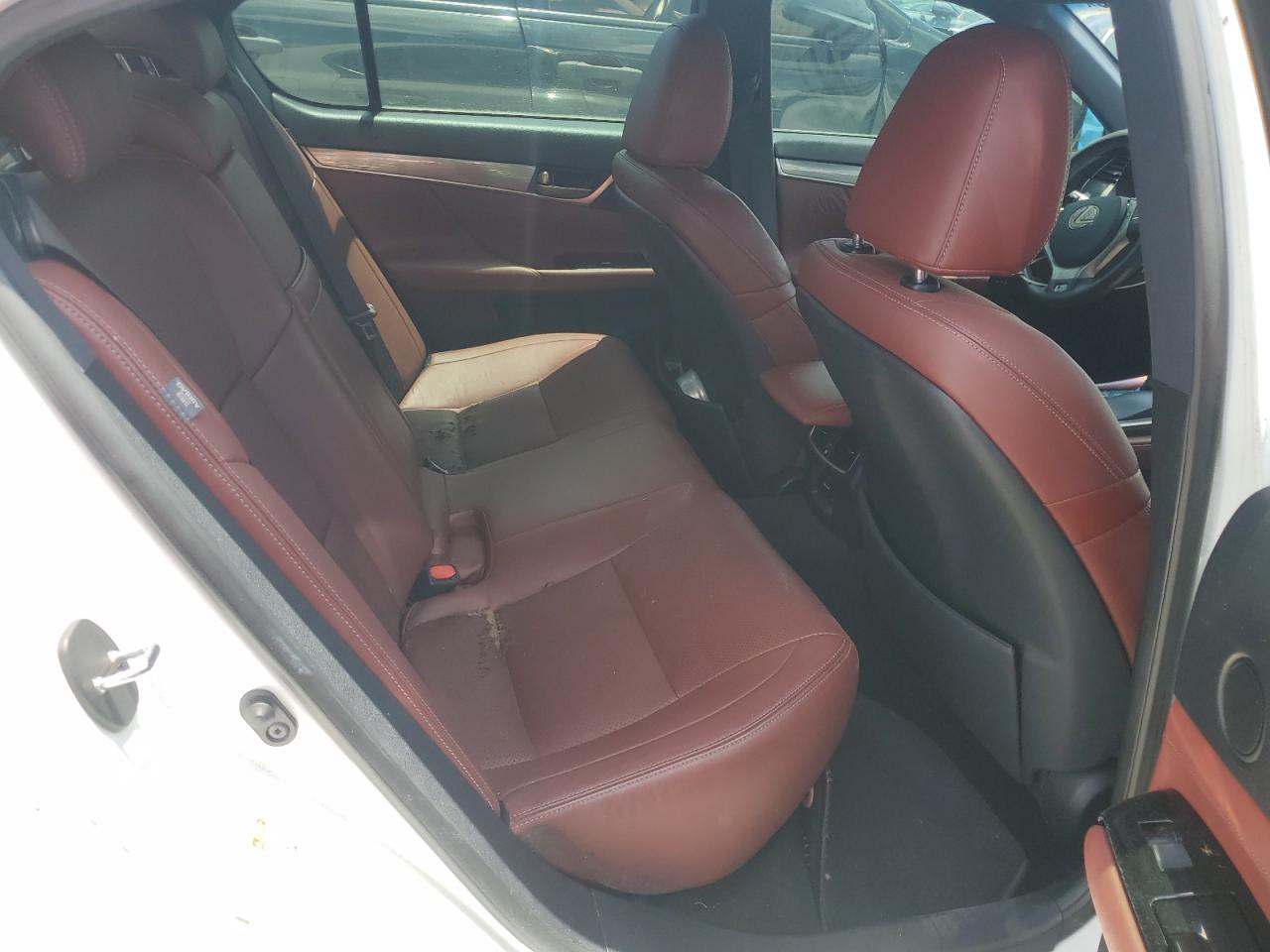 2014 Lexus Gs 350 White vin: JTHCE1BL6E5025974