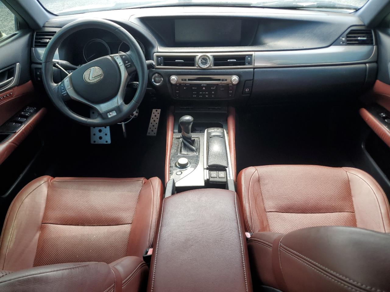 2014 Lexus Gs 350 White vin: JTHCE1BL6E5025974