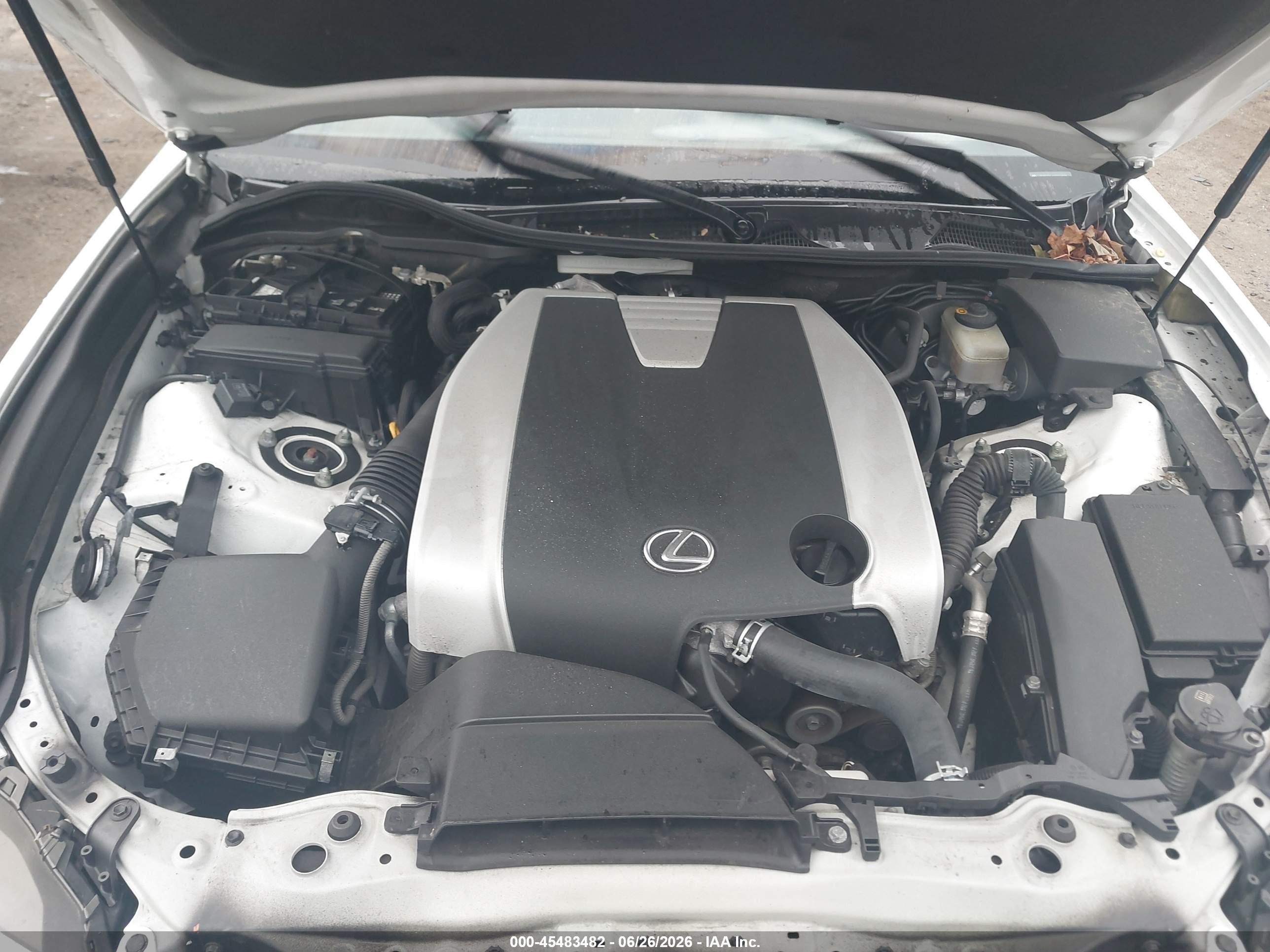 2014 Lexus Gs 350 White vin: JTHCE1BL6E5026073