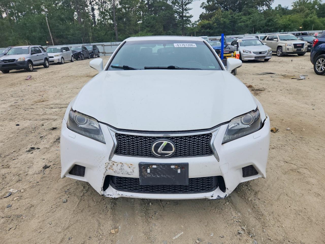 2014 Lexus Gs 350 White vin: JTHCE1BL6E5027076
