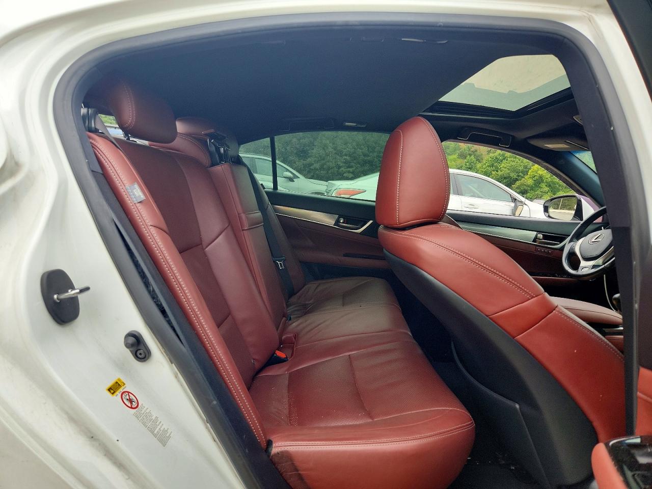 2014 Lexus Gs 350 White vin: JTHCE1BL6E5027076