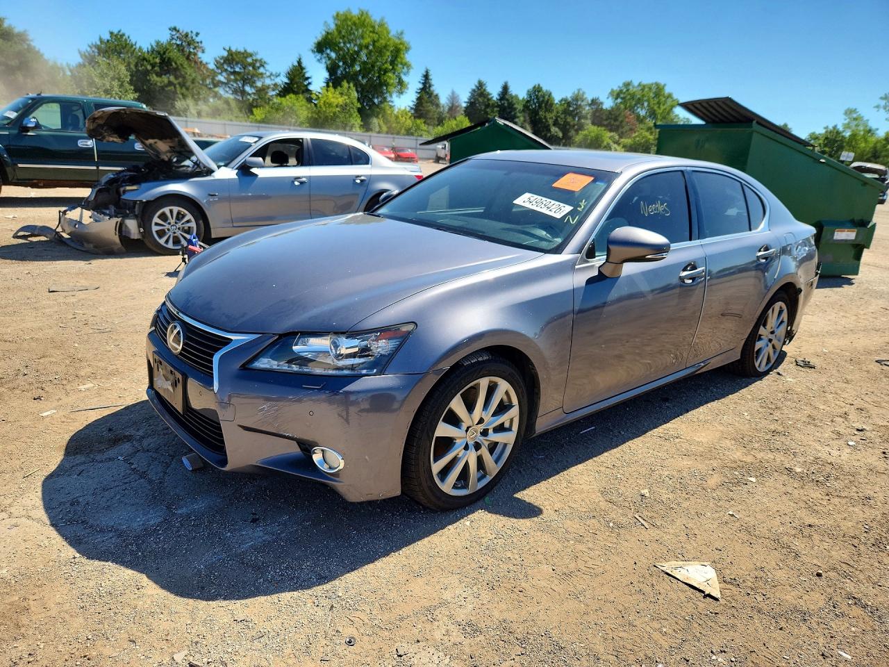 2014 Lexus Gs 350 Gray vin: JTHCE1BL6E5027966
