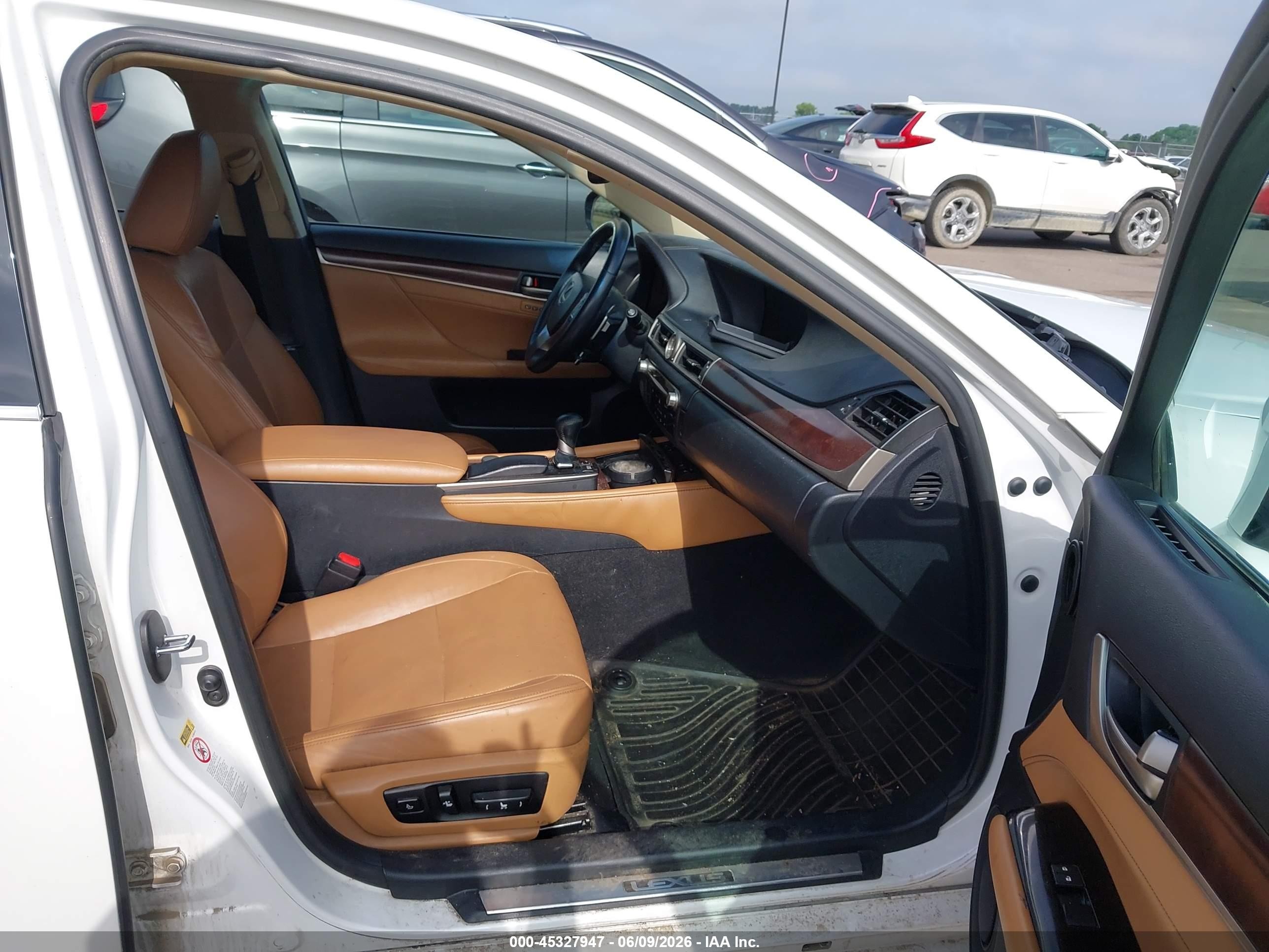 2015 Lexus Gs 350 White vin: JTHCE1BL6FA001439