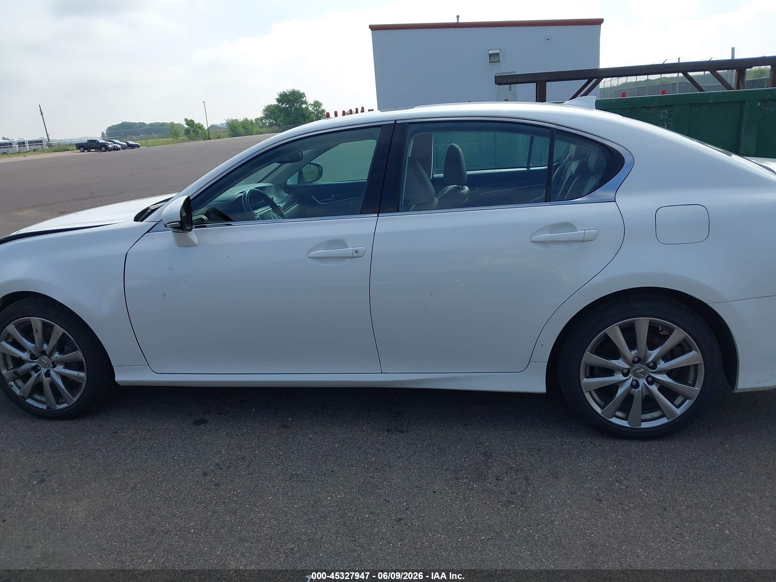 2015 Lexus Gs 350 White vin: JTHCE1BL6FA001439