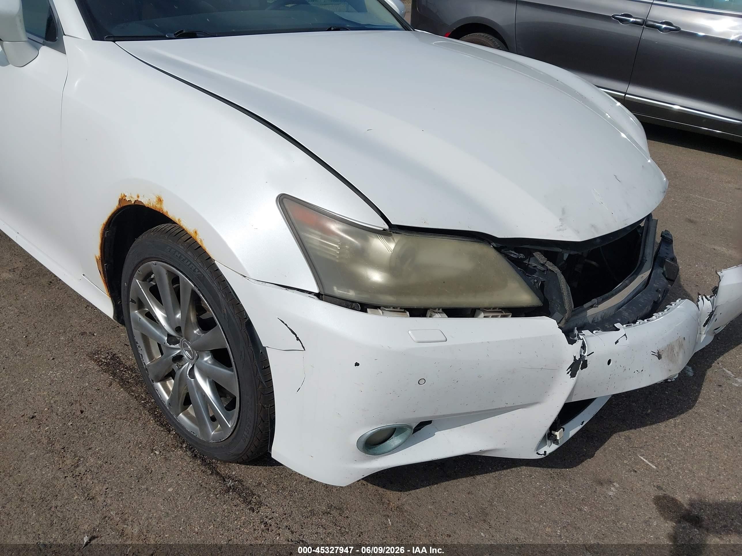 2015 Lexus Gs 350 White vin: JTHCE1BL6FA001439