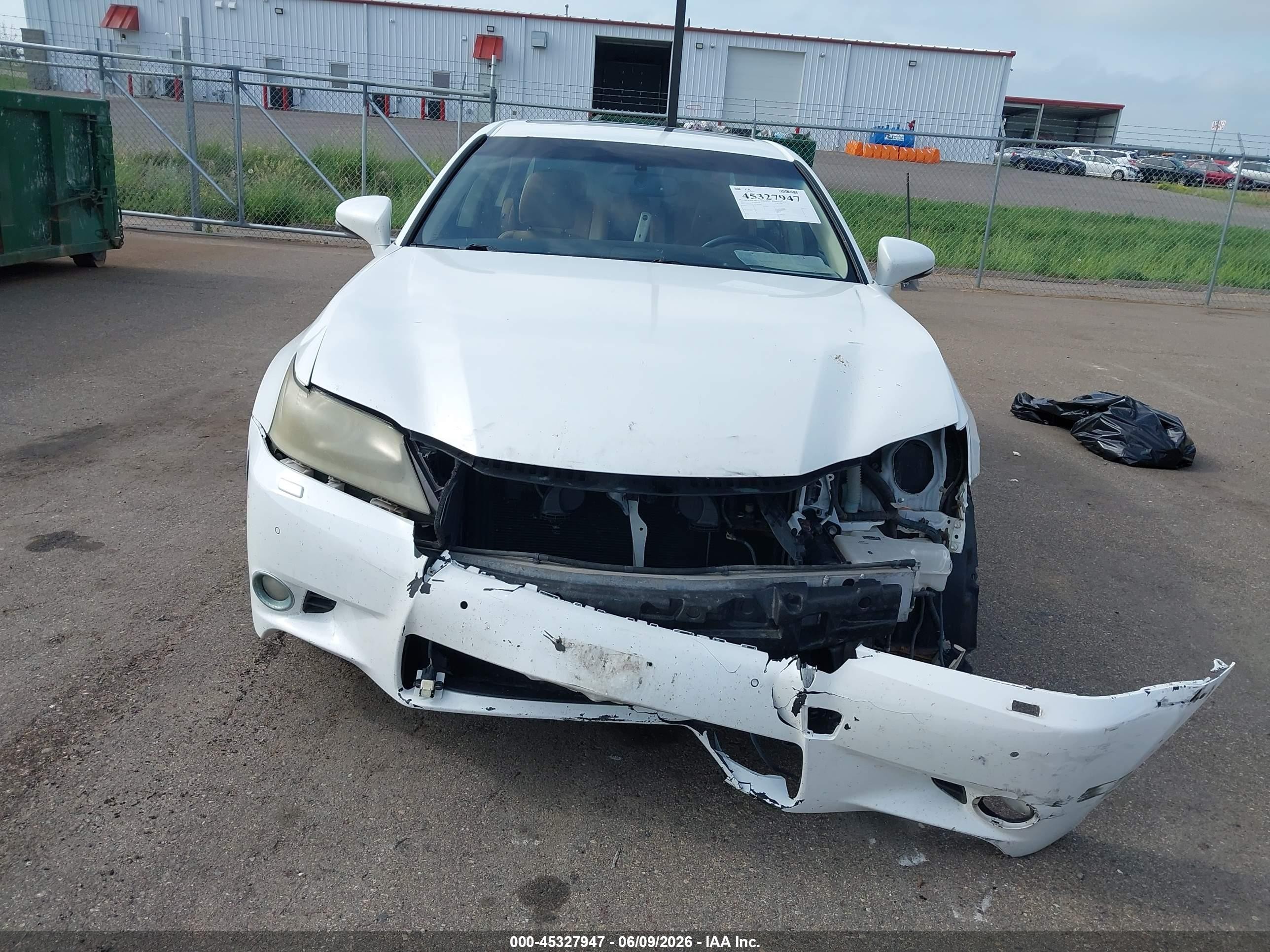 2015 Lexus Gs 350 White vin: JTHCE1BL6FA001439