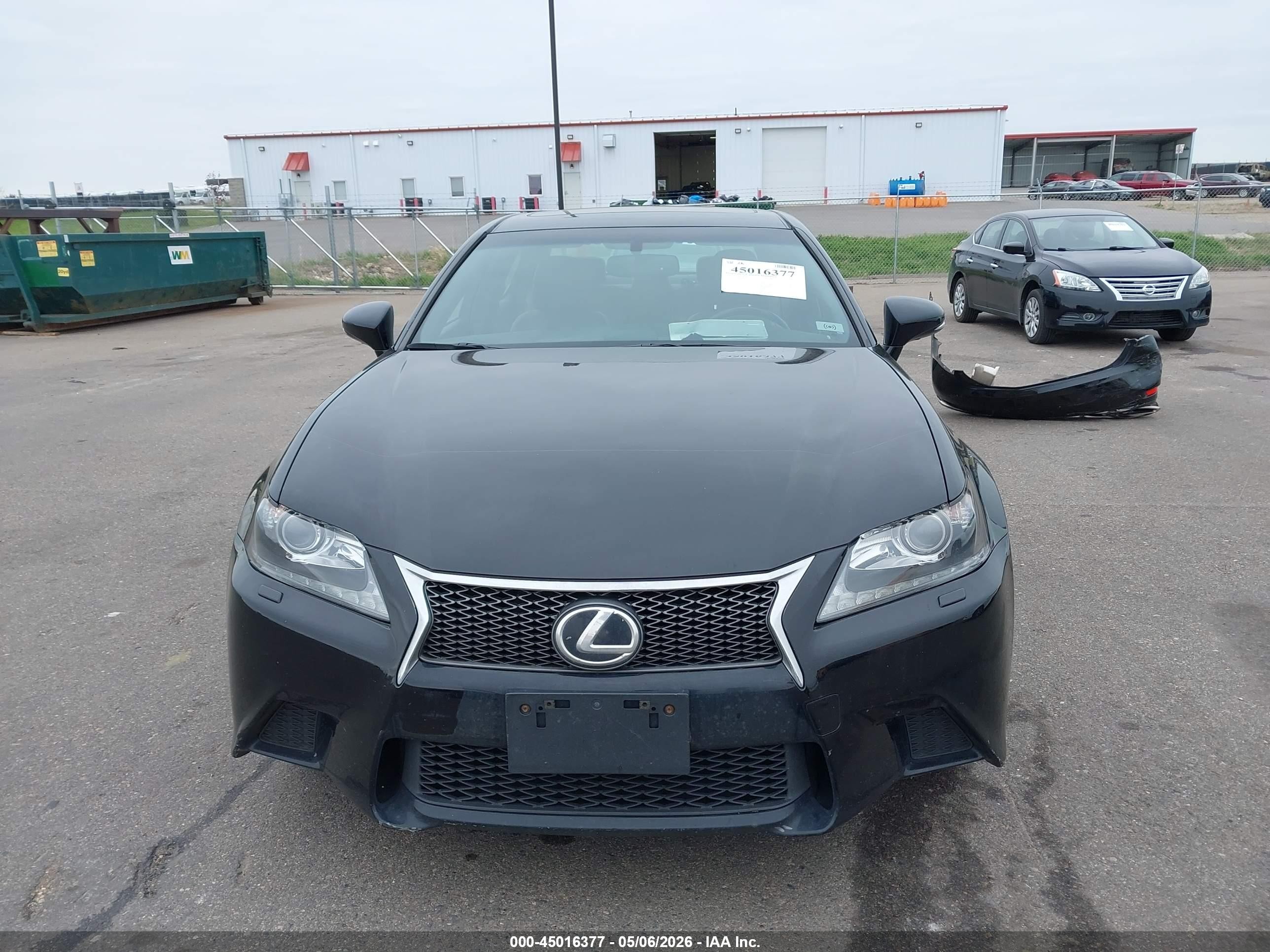 2015 Lexus Gs 350   Black vin: JTHCE1BL6FA002042