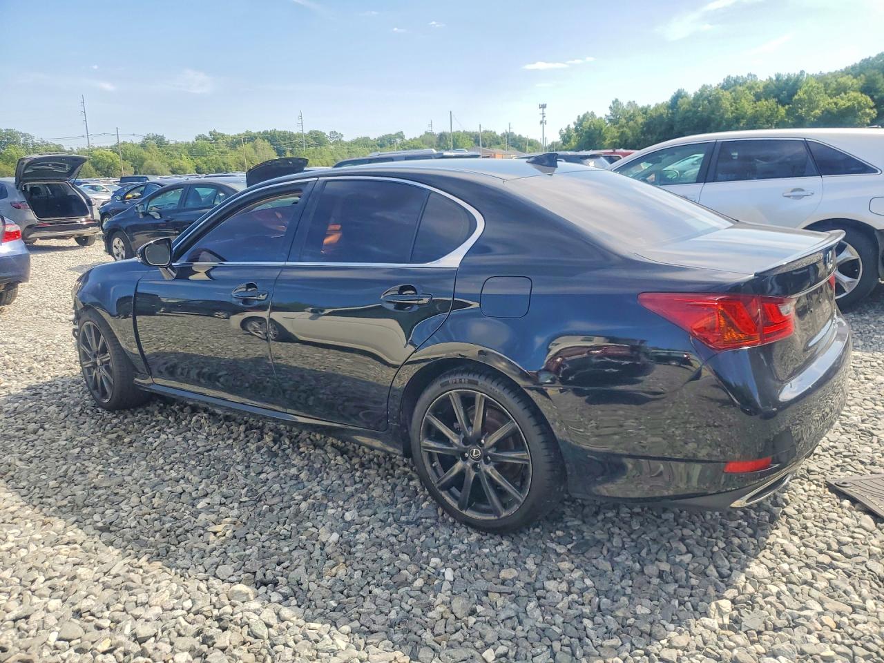 2015 Lexus Gs 350 Black vin: JTHCE1BL6FA005328