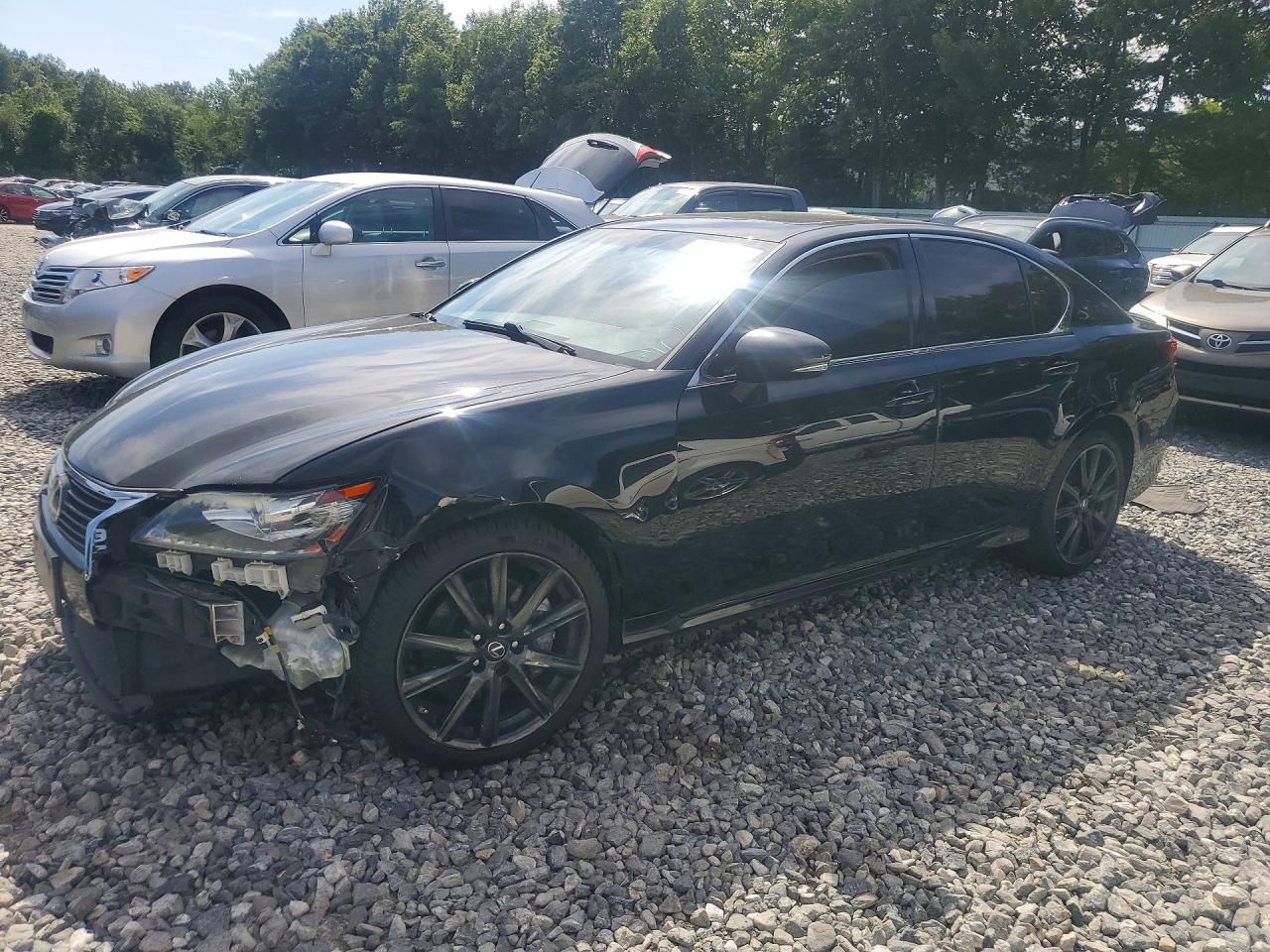 2015 Lexus Gs 350 Black vin: JTHCE1BL6FA005328