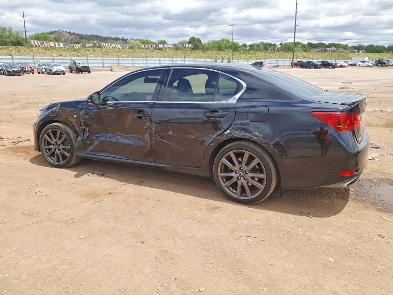 2015 Lexus Gs 350 Black vin: JTHCE1BL6FA007533