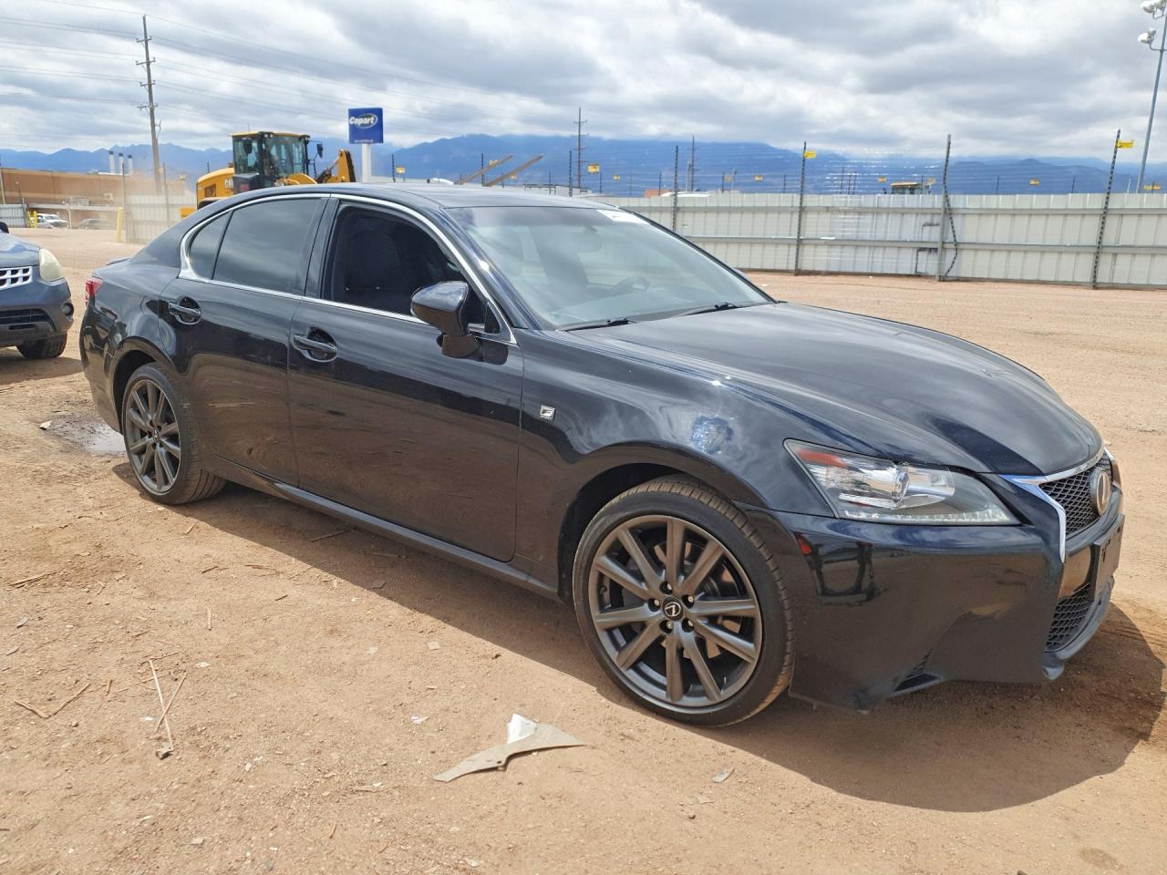 2015 Lexus Gs 350 Black vin: JTHCE1BL6FA007533