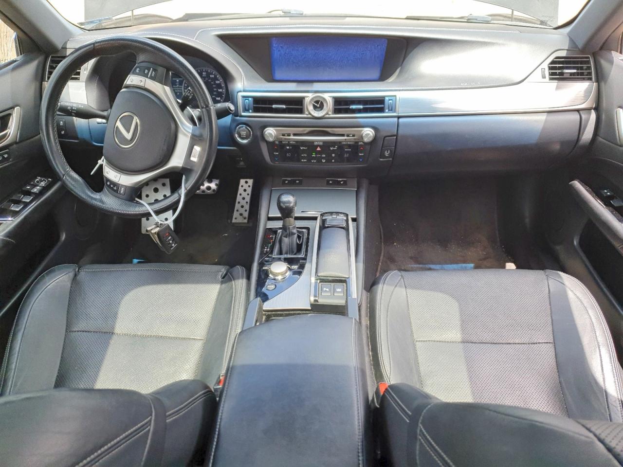 2015 Lexus Gs 350 Black vin: JTHCE1BL6FA007533