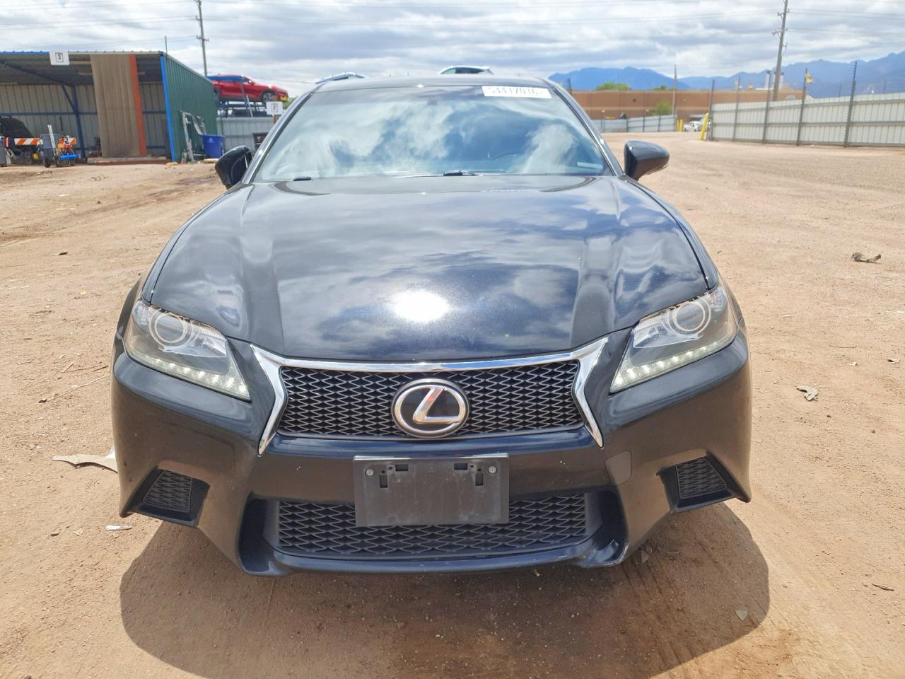2015 Lexus Gs 350 Black vin: JTHCE1BL6FA007533