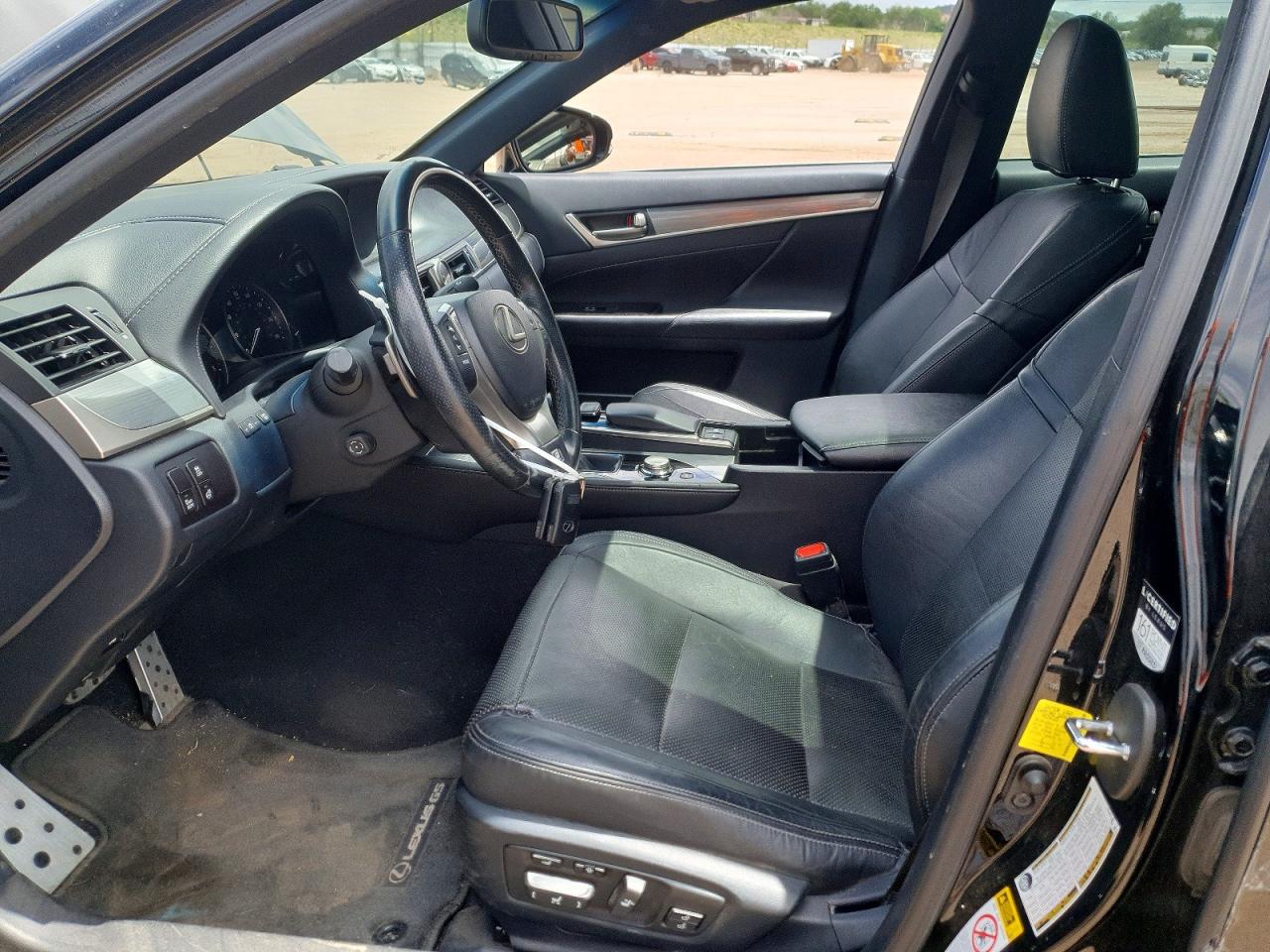 2015 Lexus Gs 350 Black vin: JTHCE1BL6FA007533