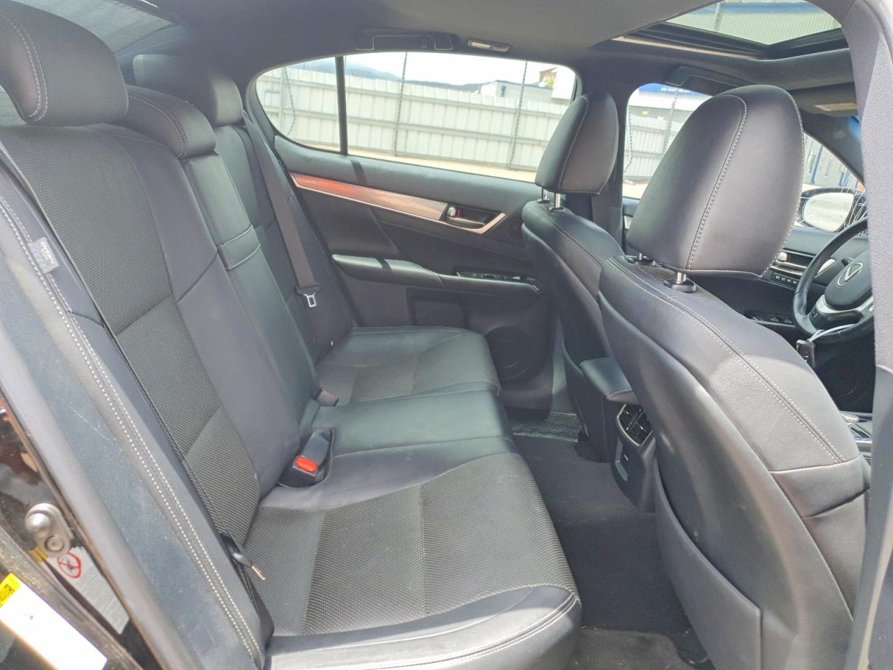 2015 Lexus Gs 350 Black vin: JTHCE1BL6FA007533