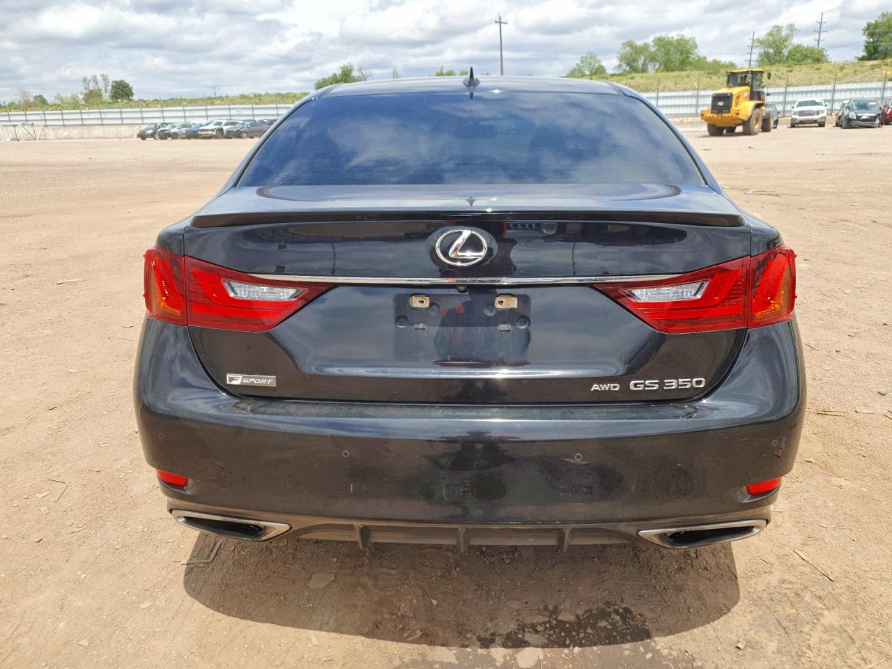 2015 Lexus Gs 350 Black vin: JTHCE1BL6FA007533