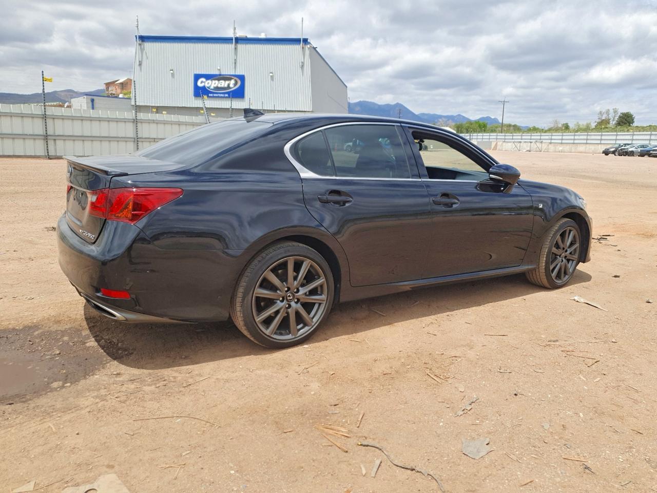 2015 Lexus Gs 350 Black vin: JTHCE1BL6FA007533
